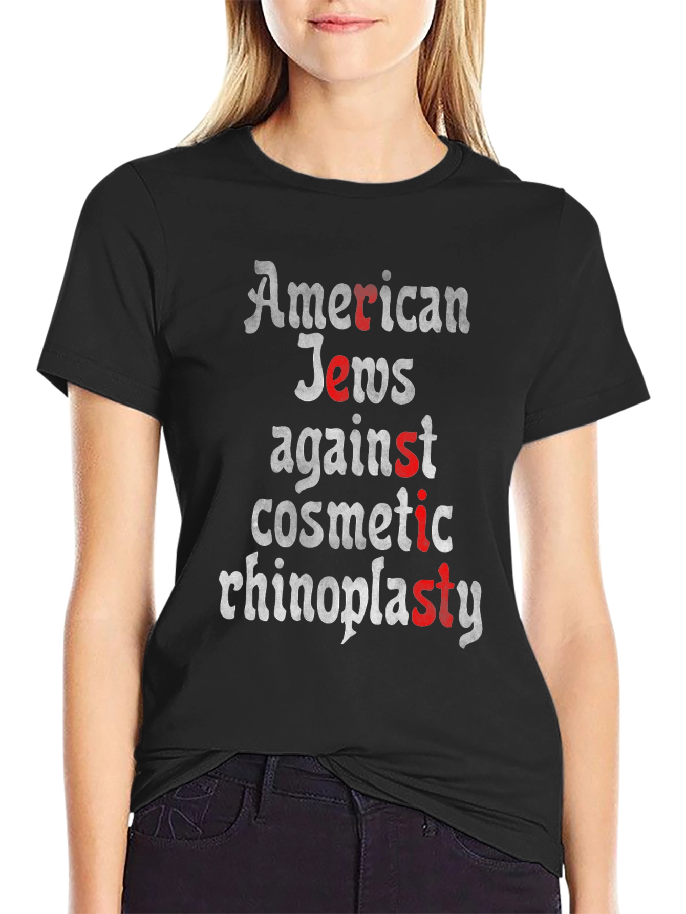 American Jews Against Cosmetic Rhinoplasty T-Shirt