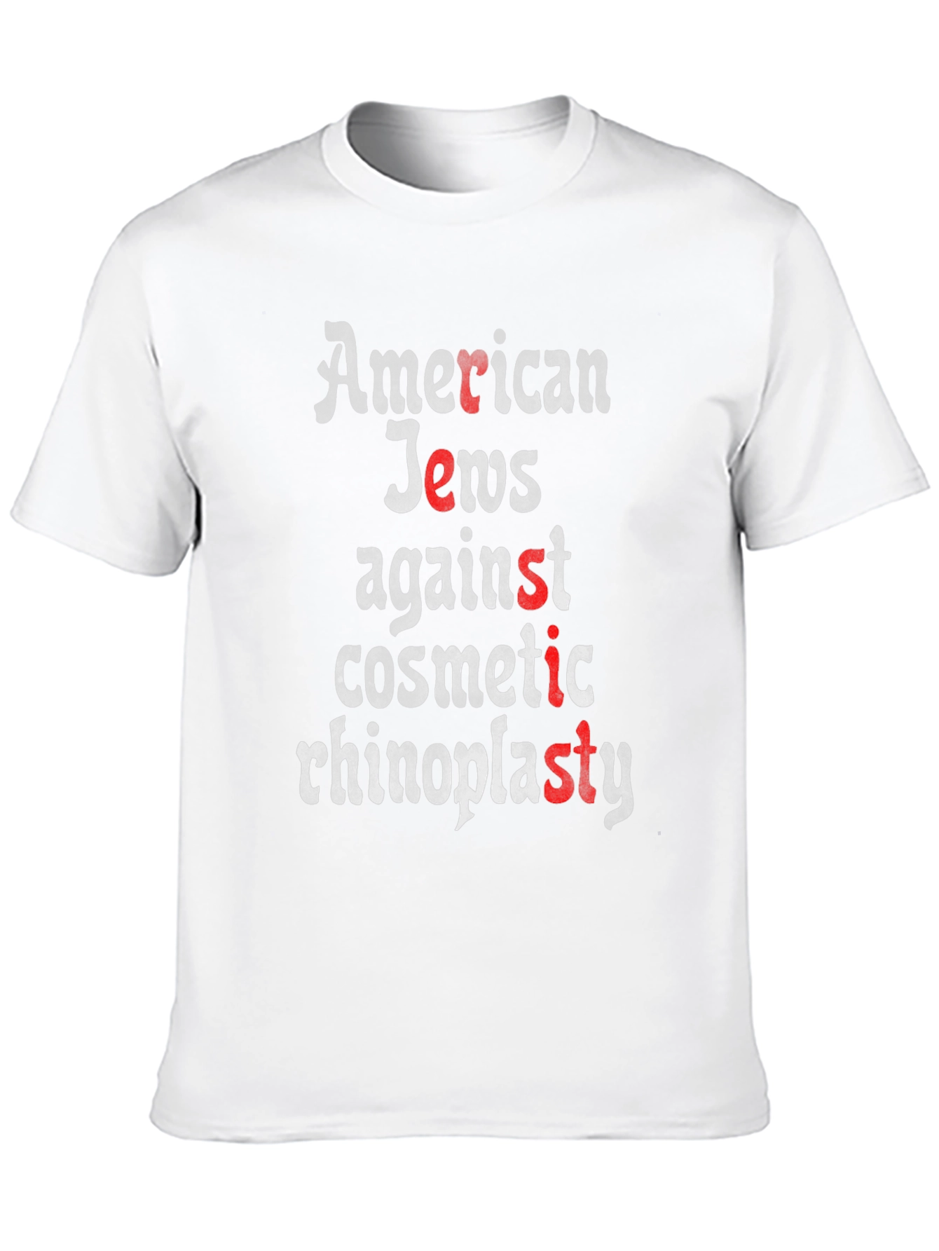 American Jews Against Cosmetic Rhinoplasty T-Shirt