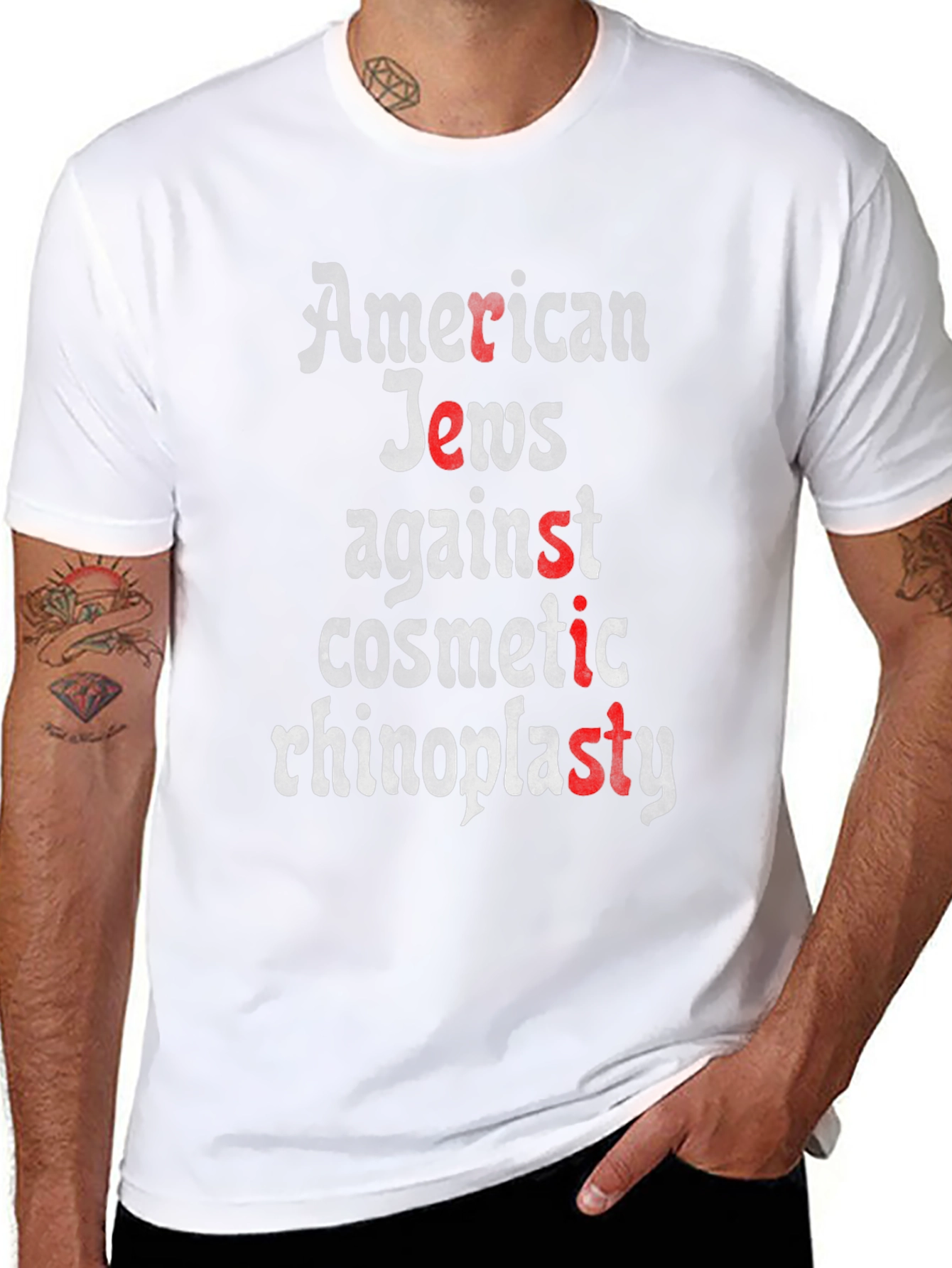 American Jews Against Cosmetic Rhinoplasty T-Shirt