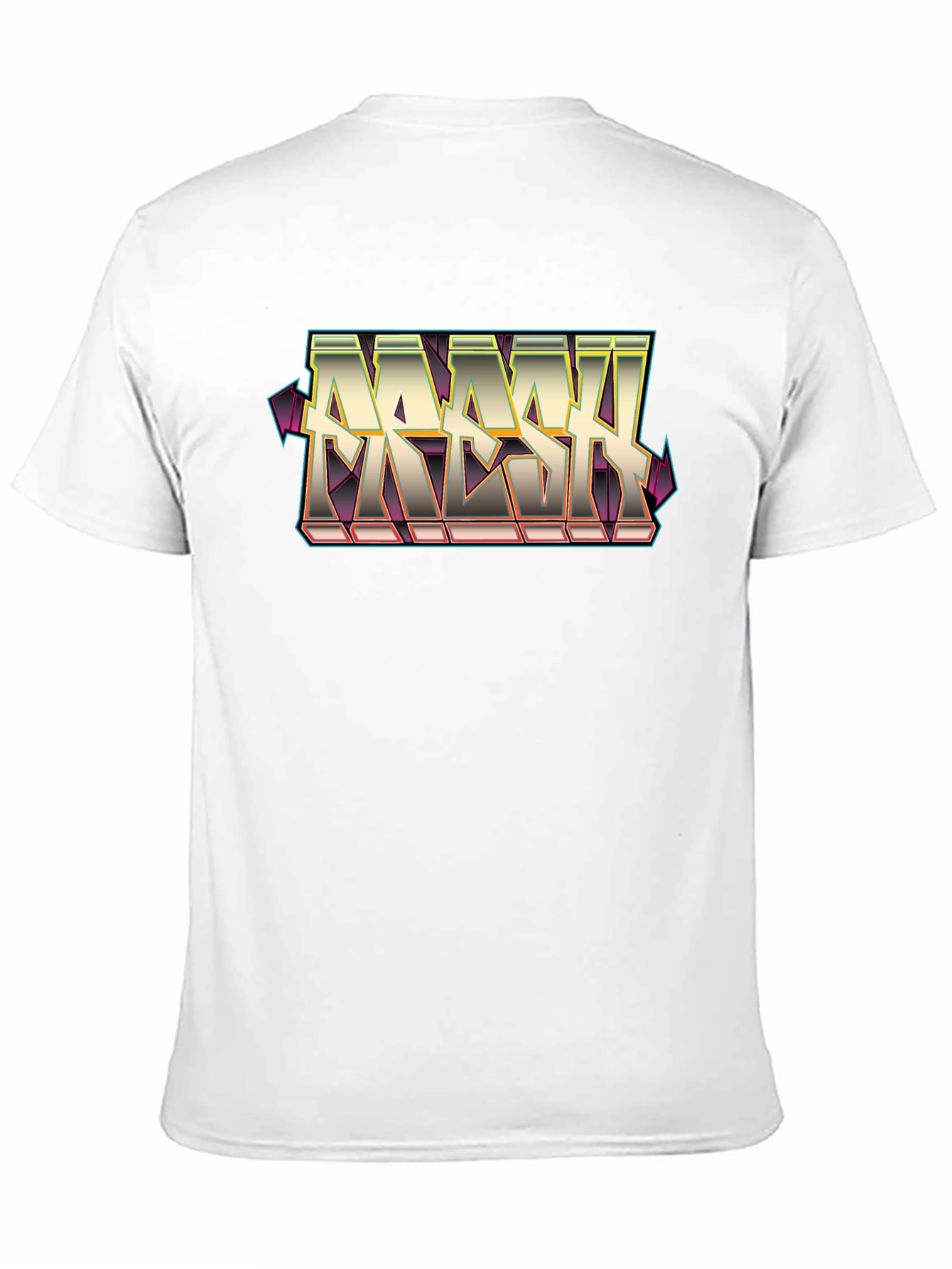 Fresh Graphic Tee - Street Style Black Cotton T-Shirt