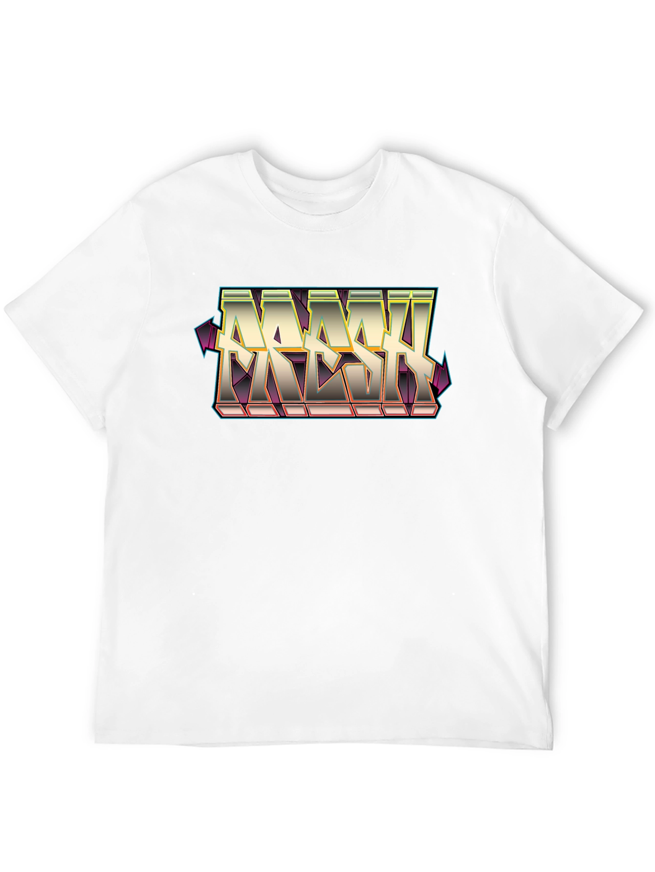Fresh Graphic Tee - Street Style Black Cotton T-Shirt