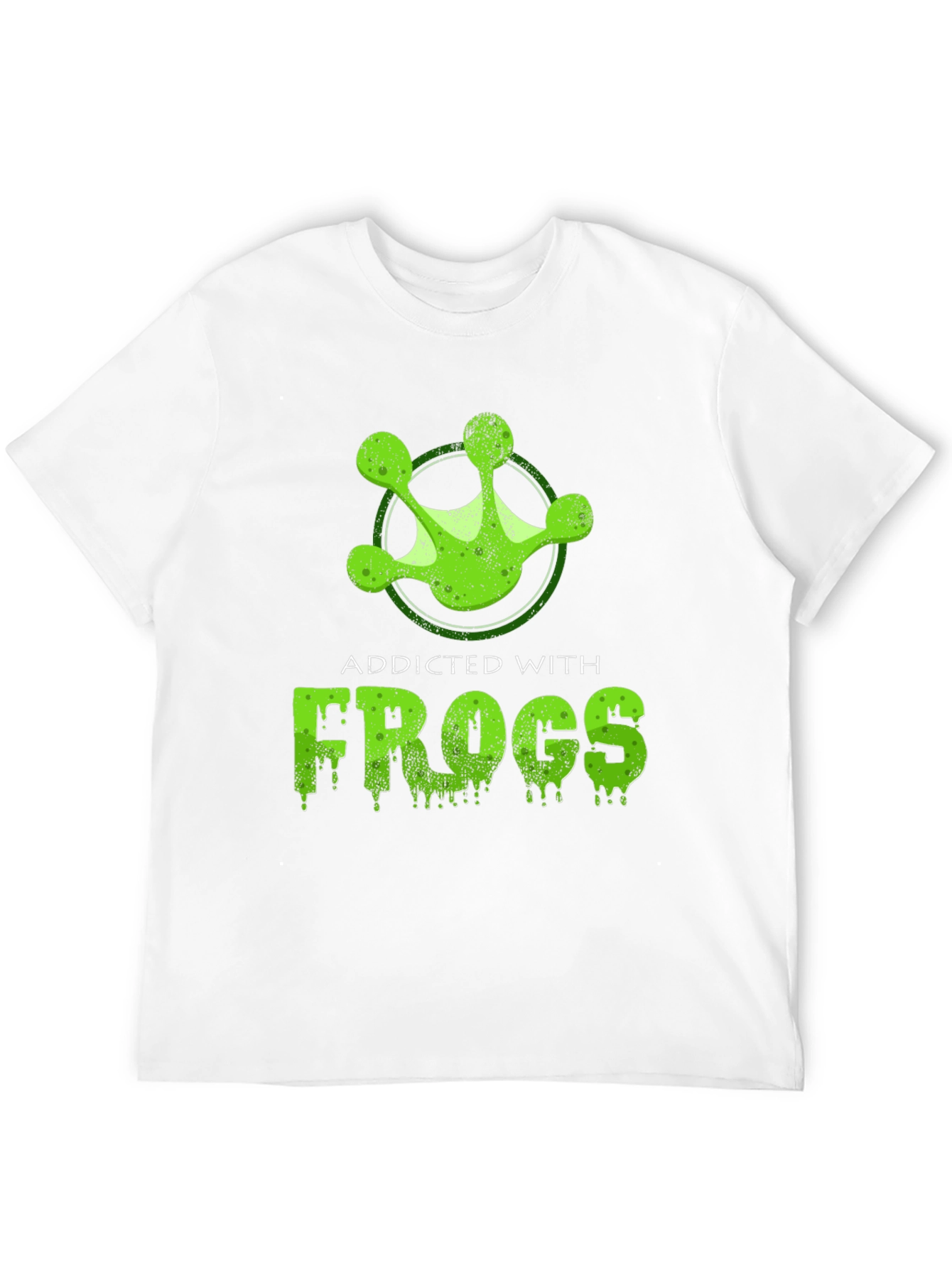Addicted With Frogs Graphic Tee