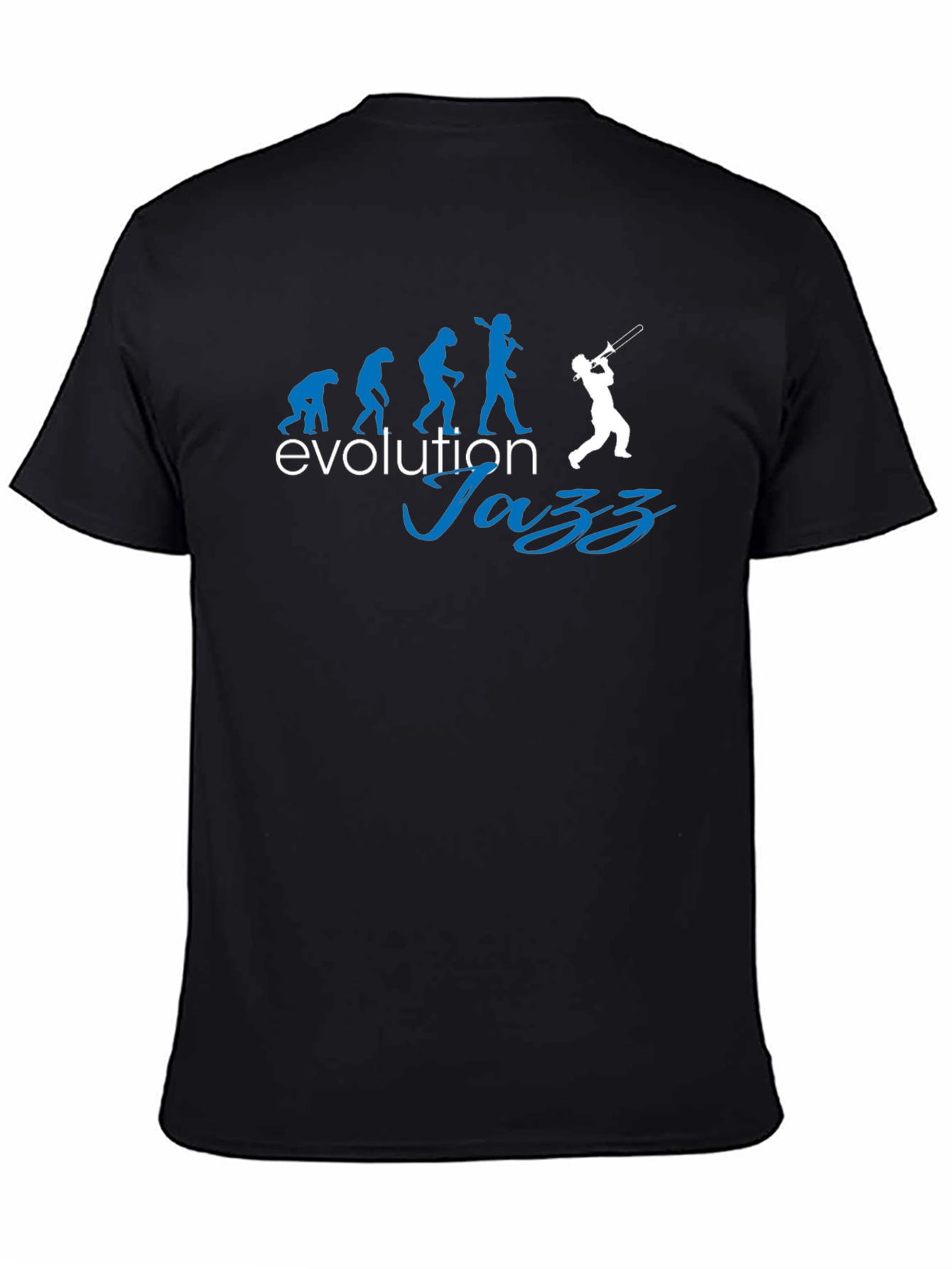 Evolution of Jazz Black T-Shirt