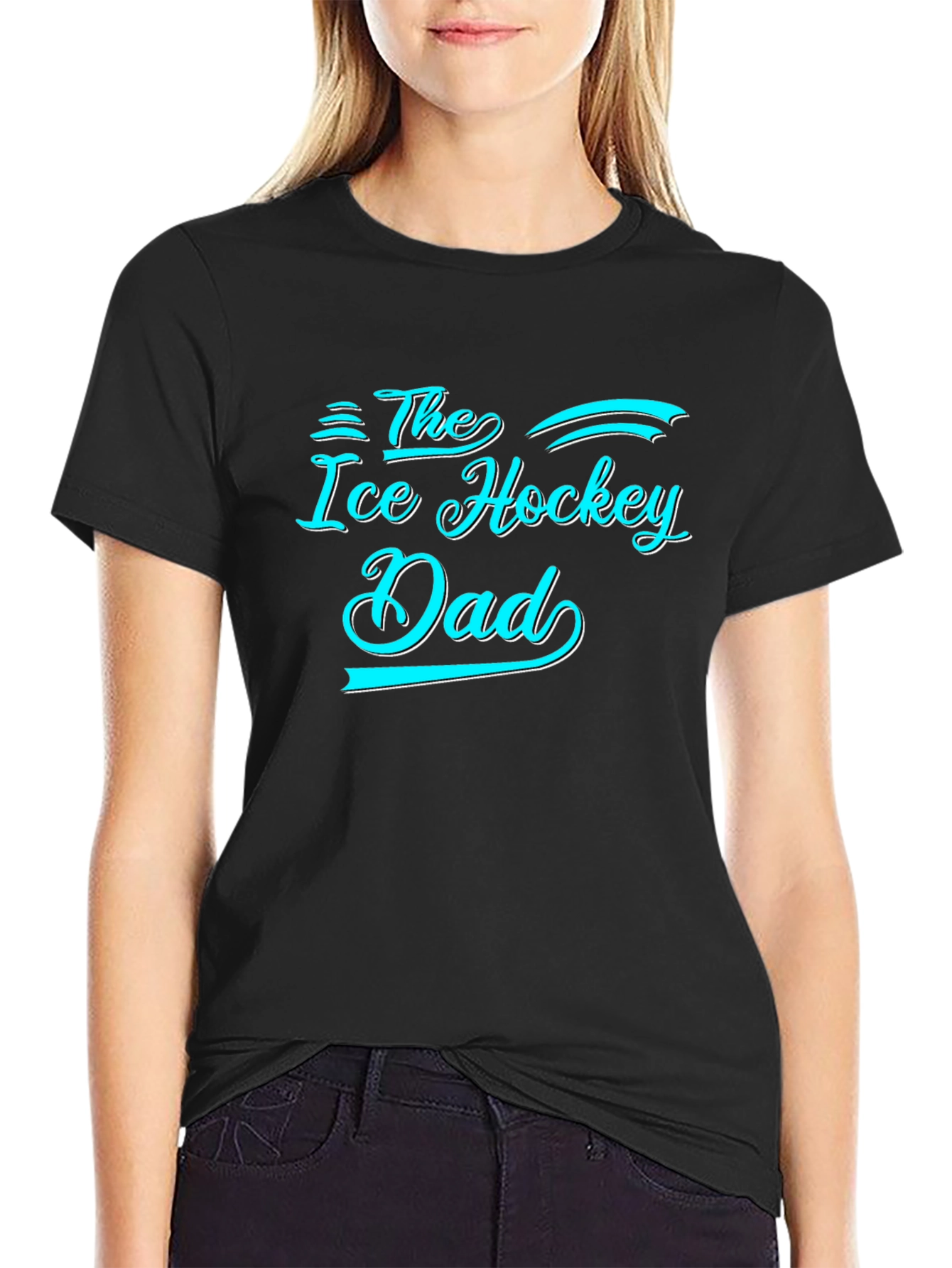 The Ice Hockey Dad Graphic Tee