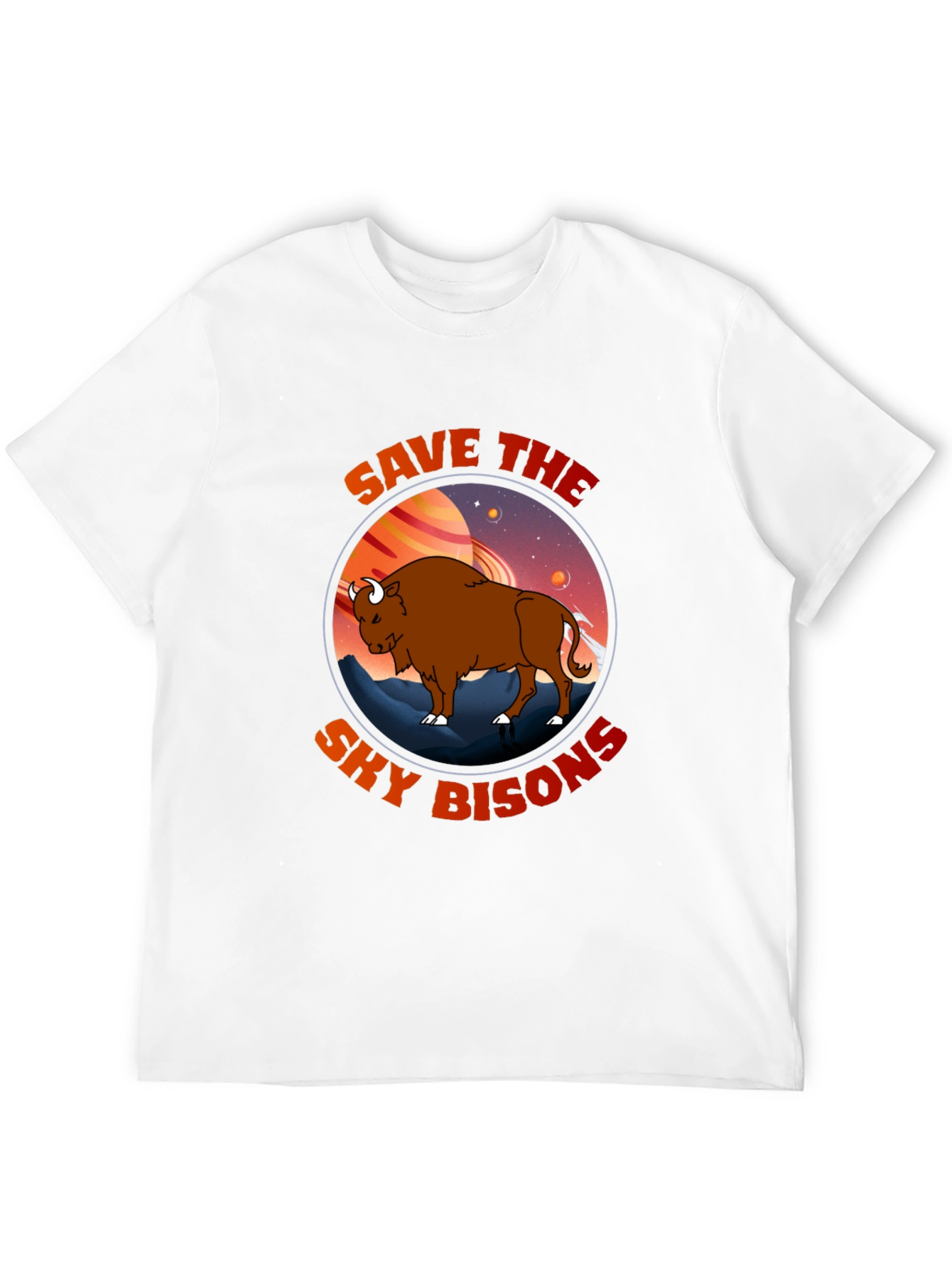 Save The Sky Bisons Graphic T-Shirt