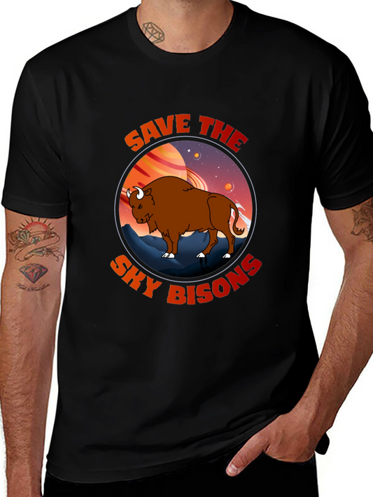 Save The Sky Bisons Graphic T-Shirt