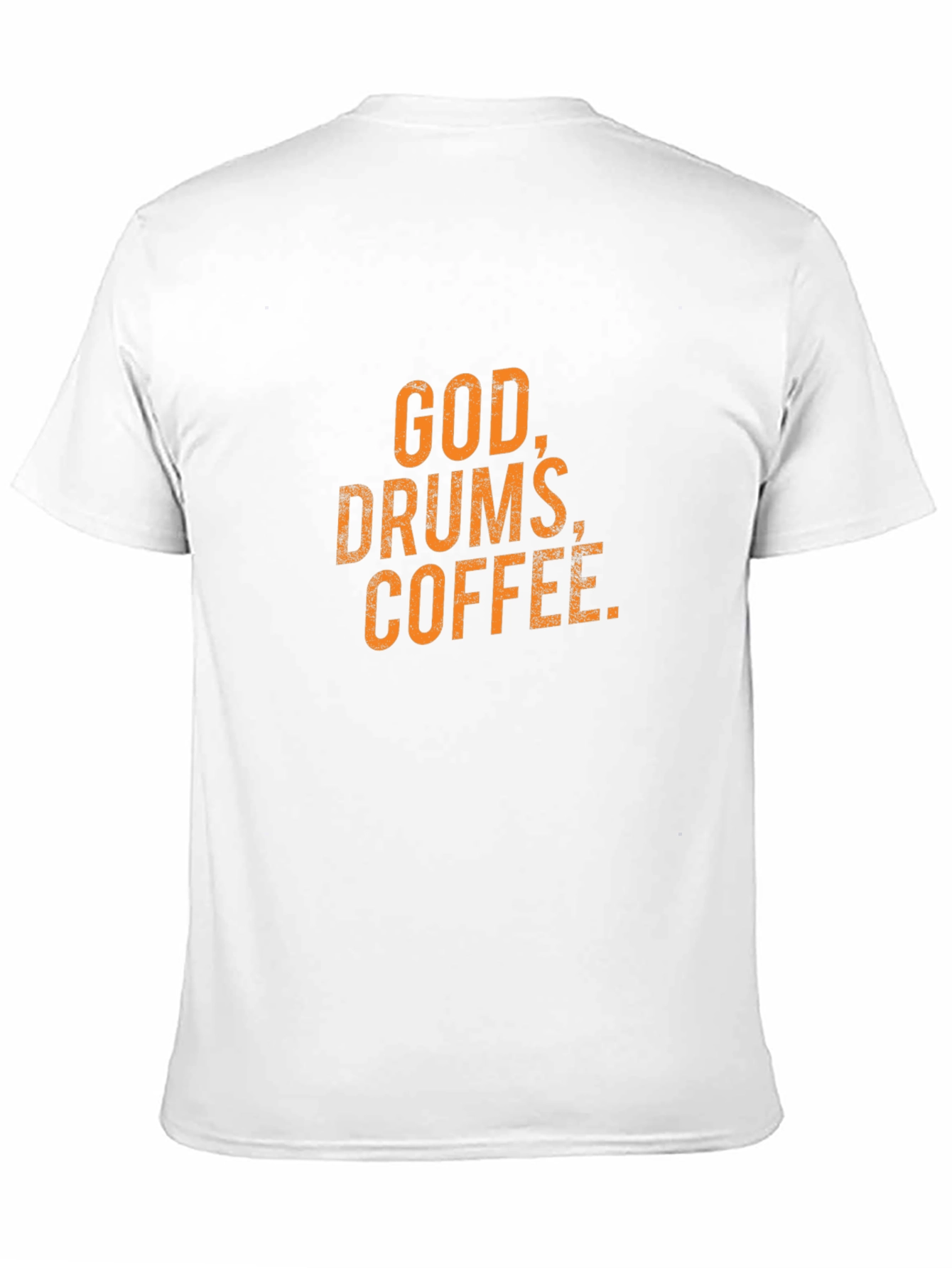 God Drums Coffee - Black Graphic Tee