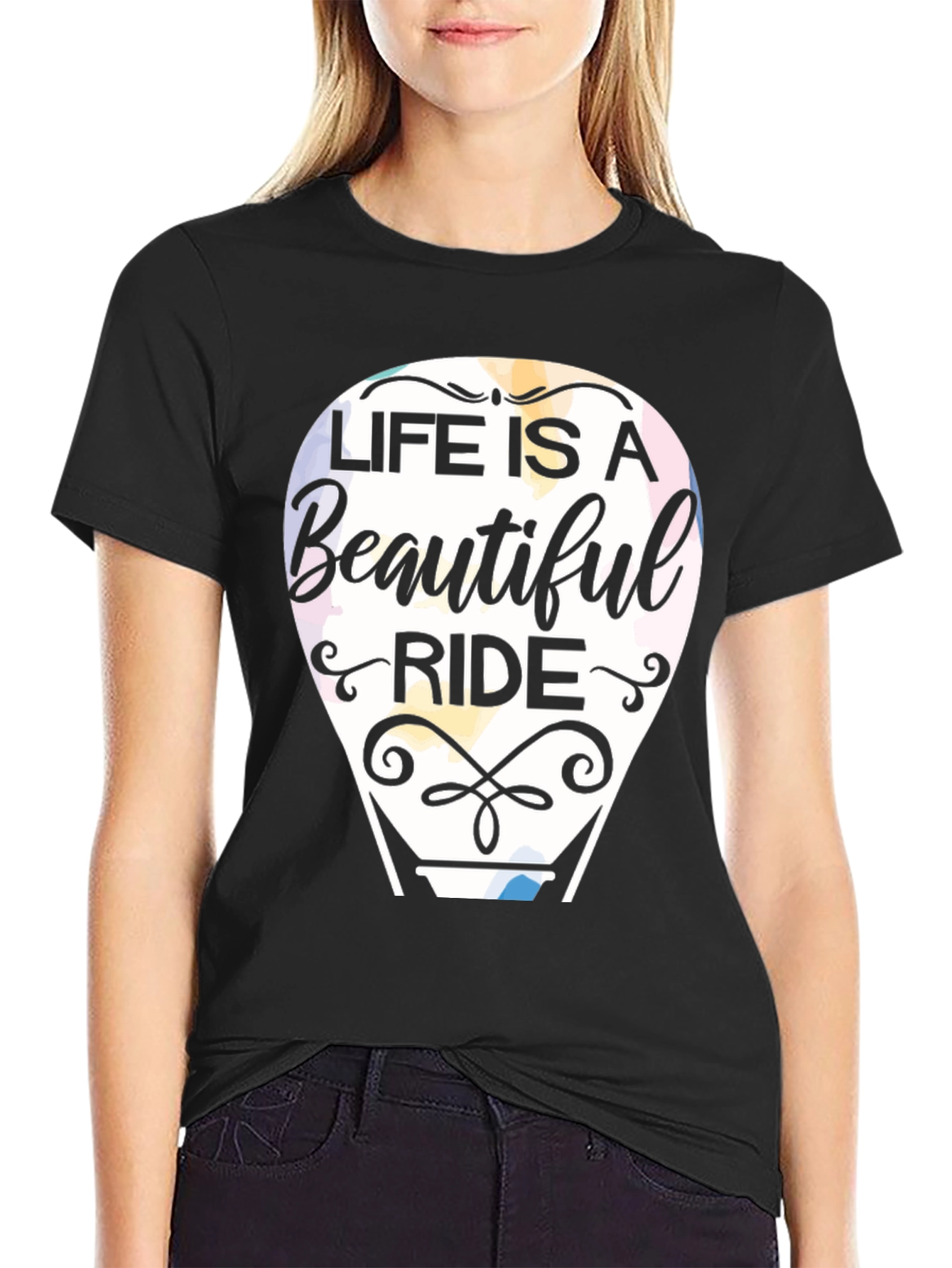 Life Is A Beautiful Ride Graphic T-Shirt