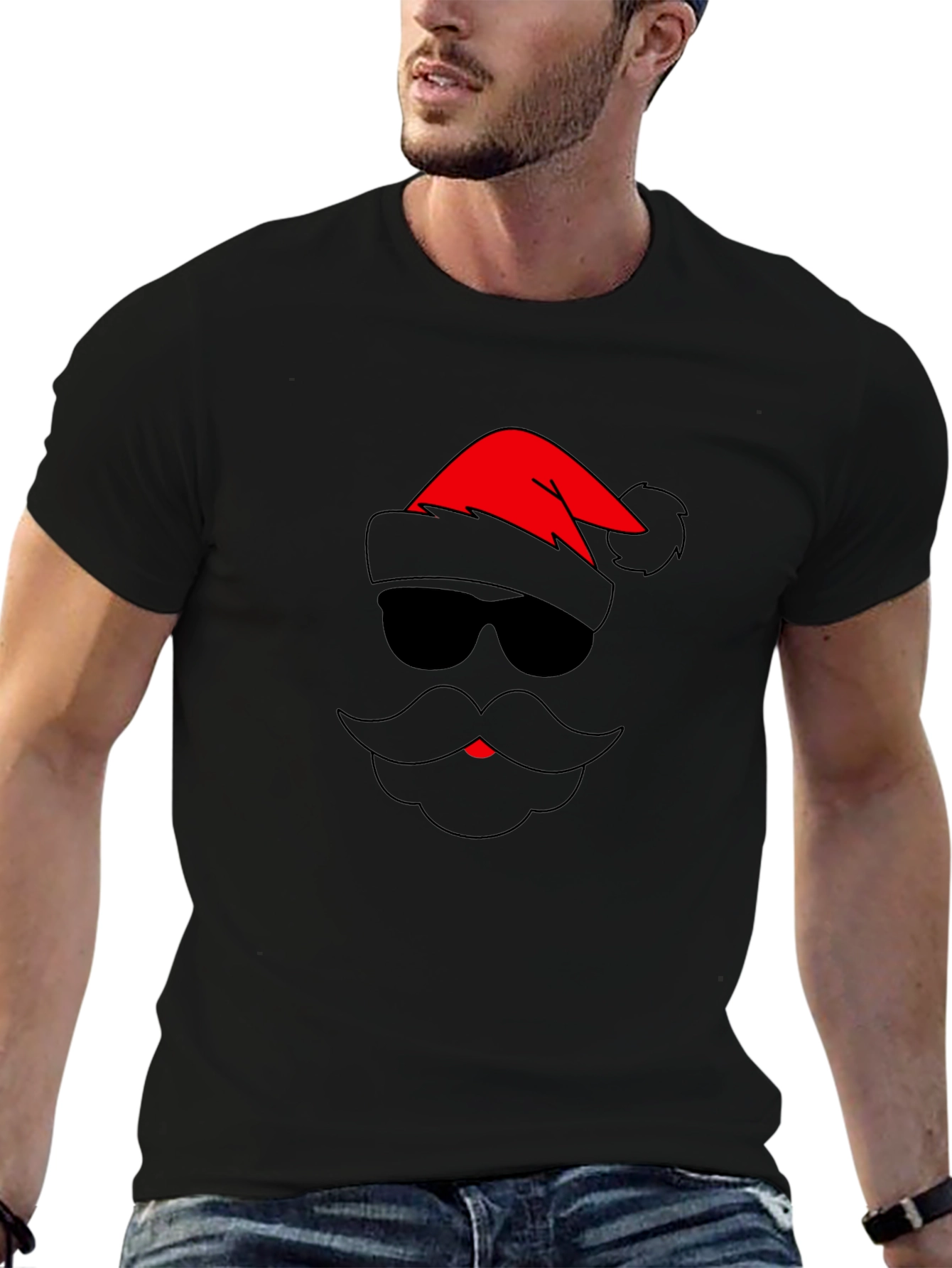 Cool Santa Tee - Holiday Style T-Shirt