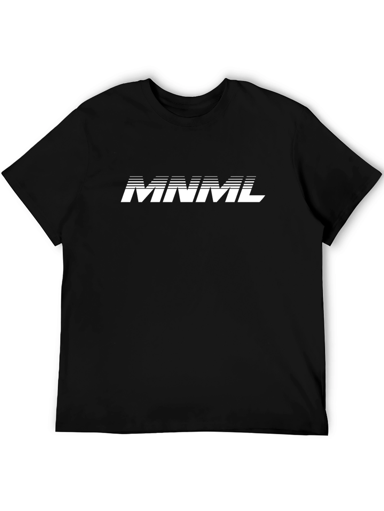 MNML Graphic Tee - Black Casual T-Shirt