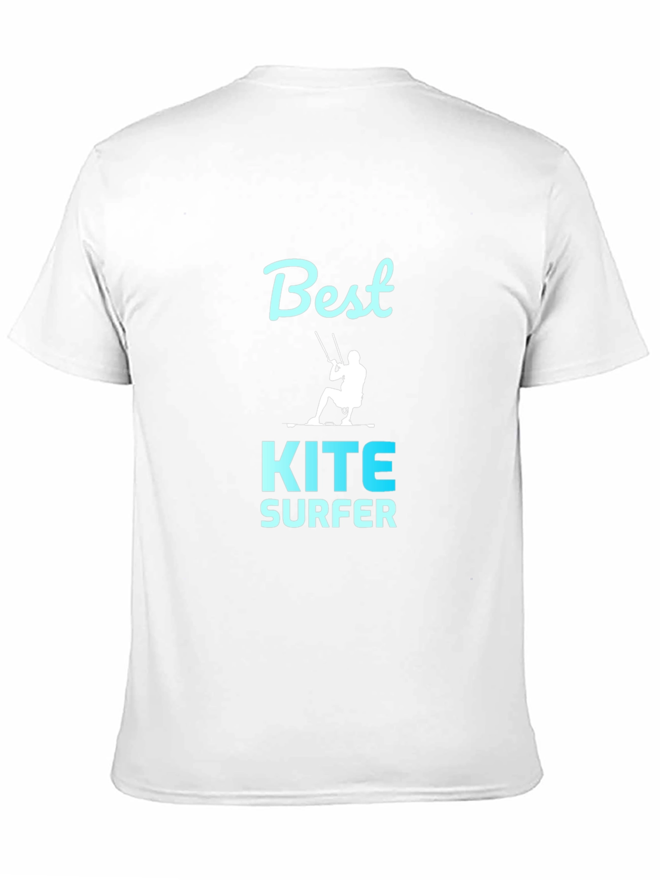 Best Kite Surfer Graphic Tee - Black