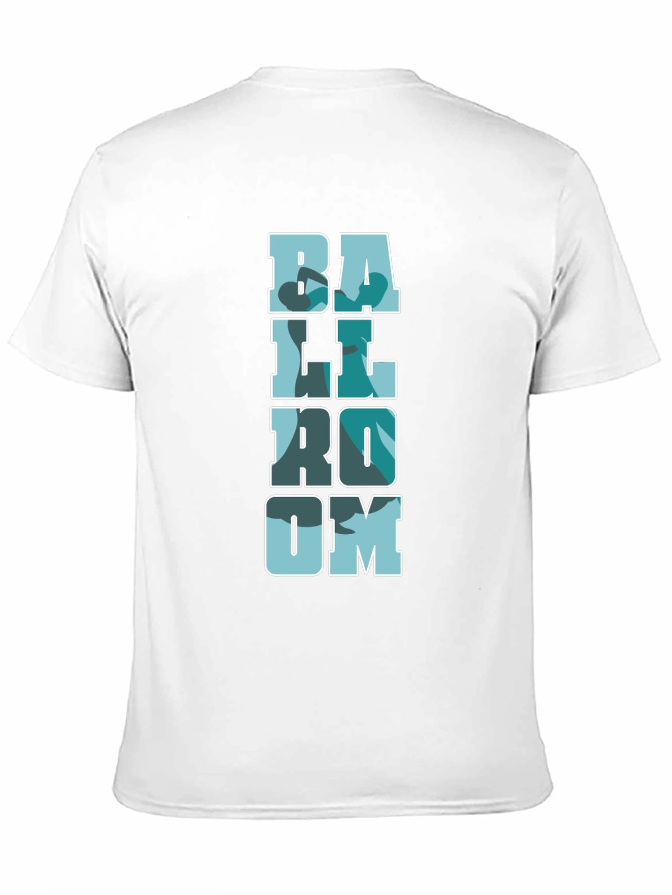 Ballroom Camo Print Black T-Shirt
