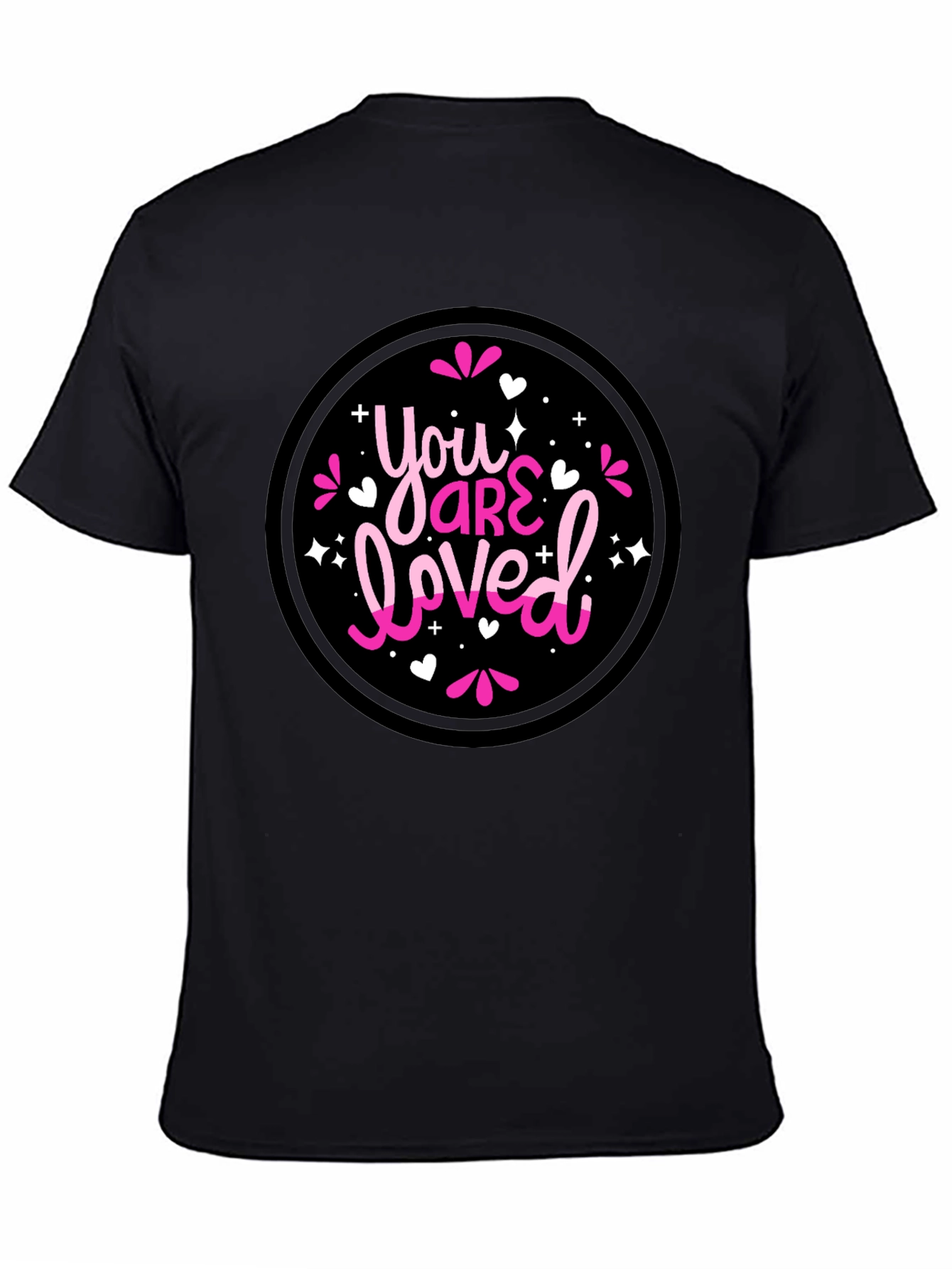 You Are Loved Graphic T-Shirt - Black