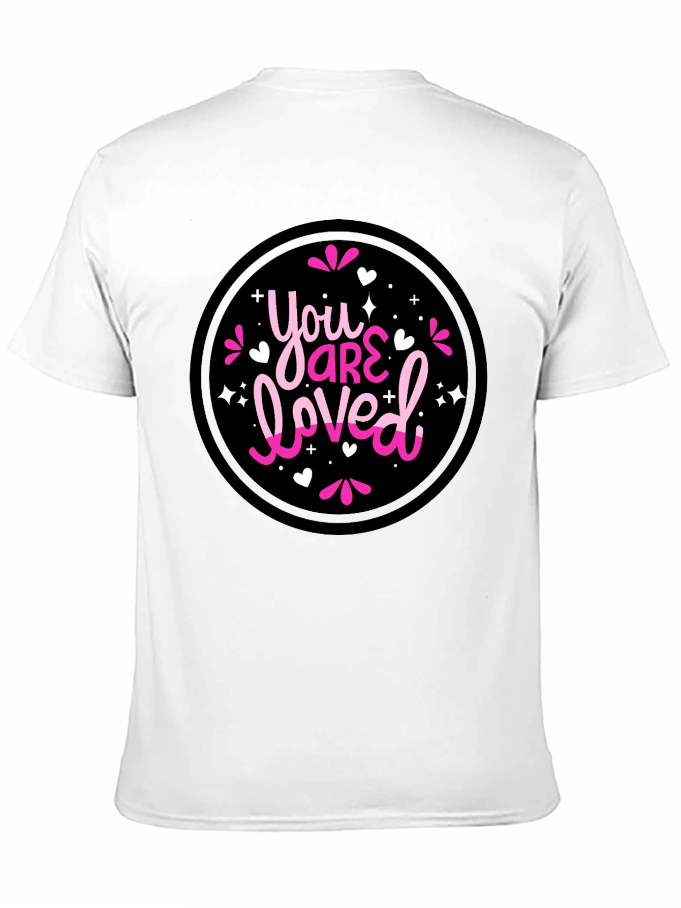 You Are Loved Graphic T-Shirt - Black