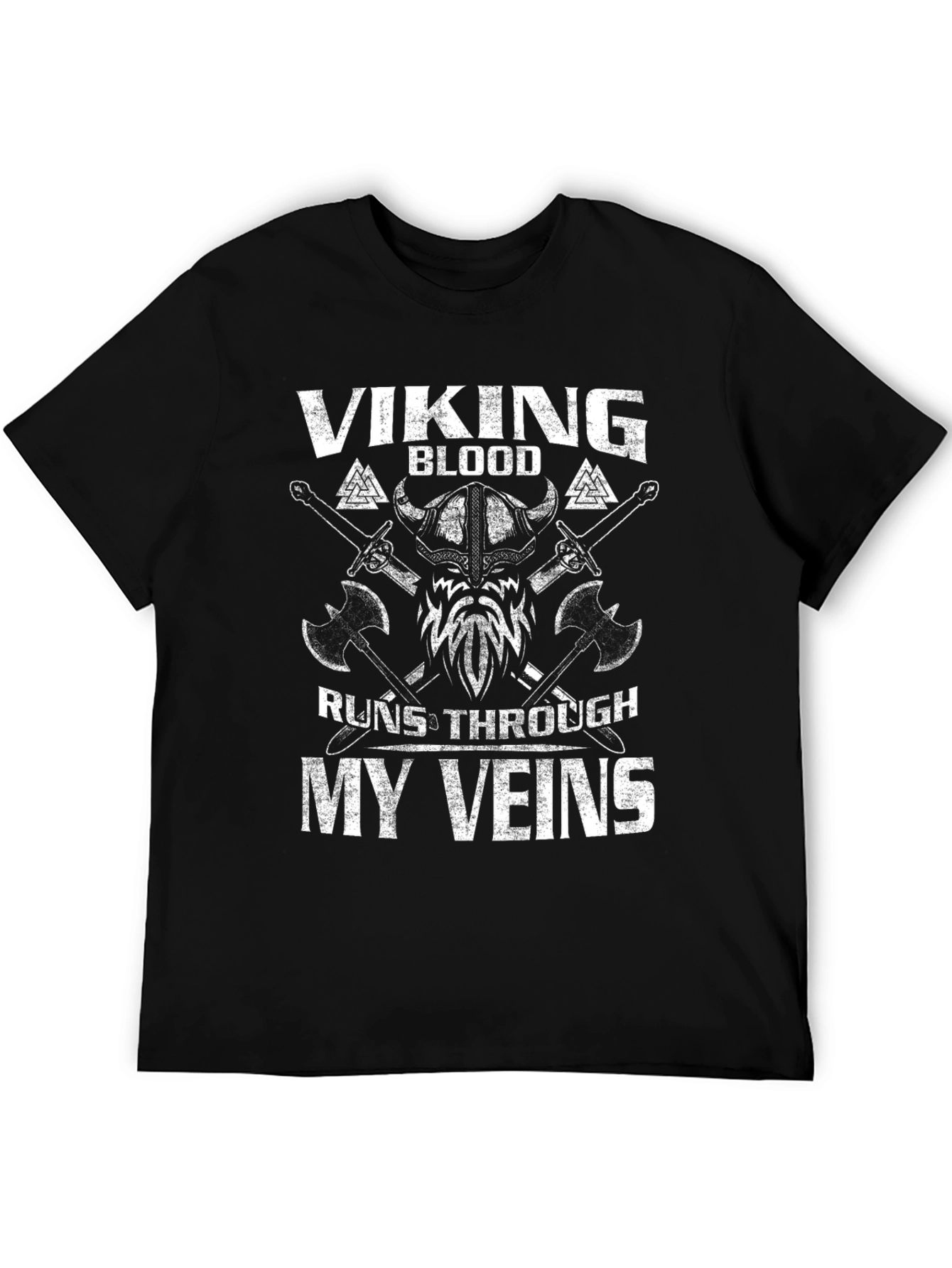 Viking Blood Runs Through My Veins T-Shirt