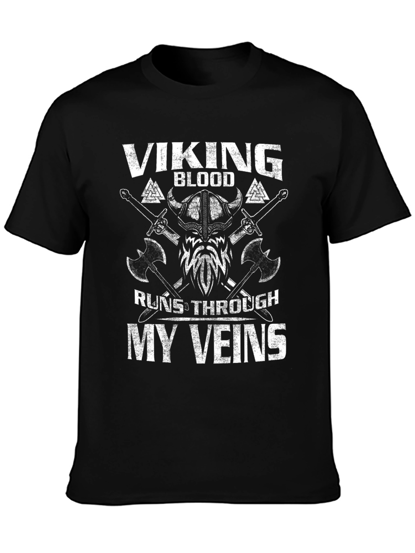 Viking Blood Runs Through My Veins T-Shirt
