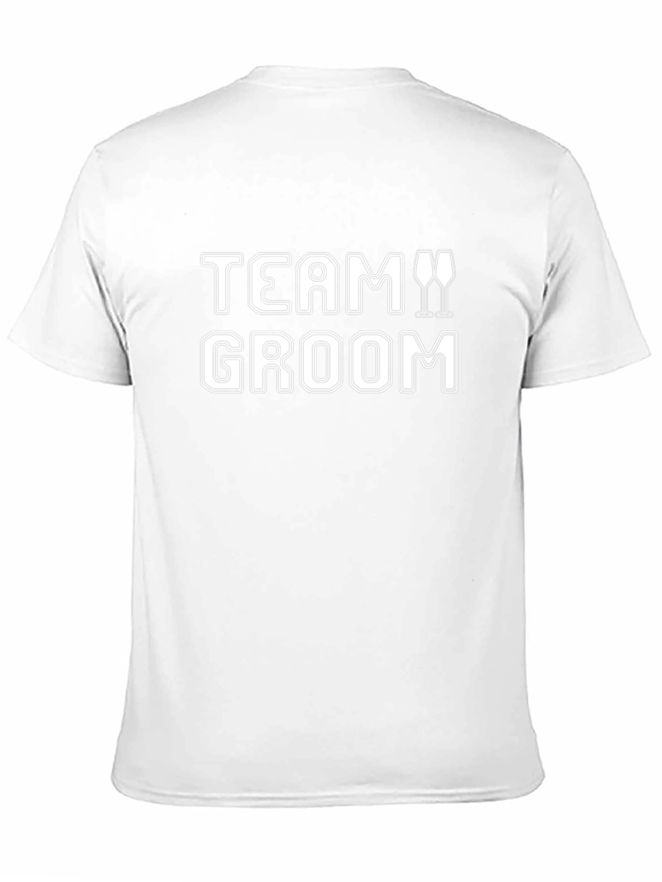 Team Groom Crew Neck T-Shirt - Bachelor Party