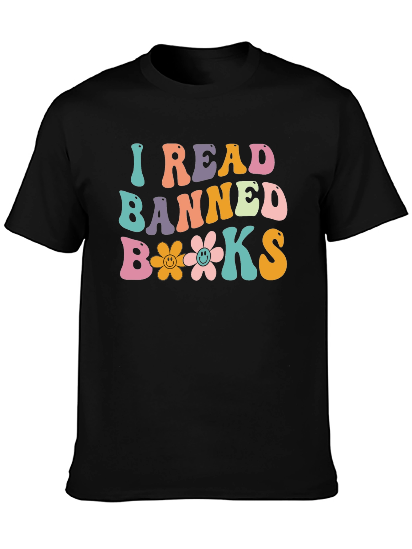 I Read Banned Books Retro Graphic Tee