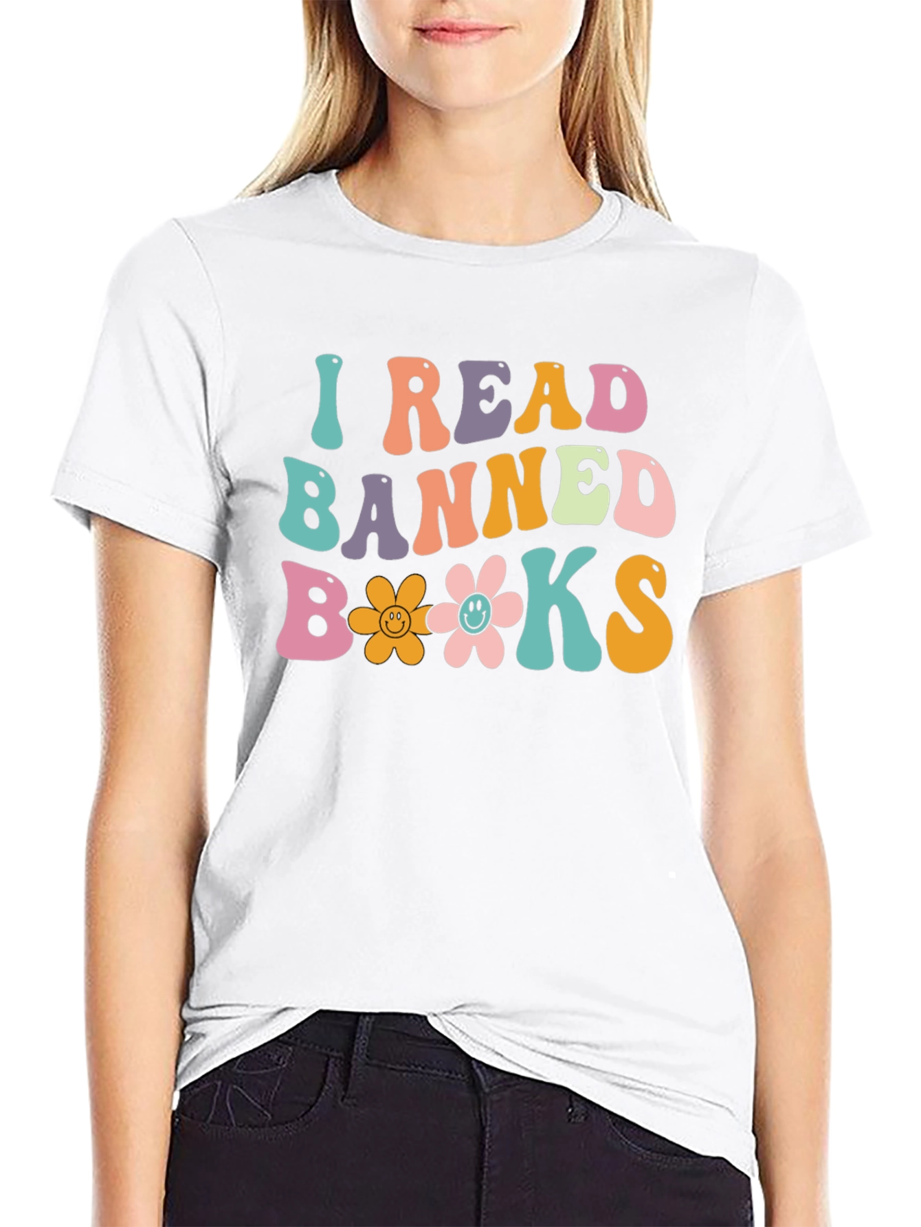 I Read Banned Books Retro Graphic Tee