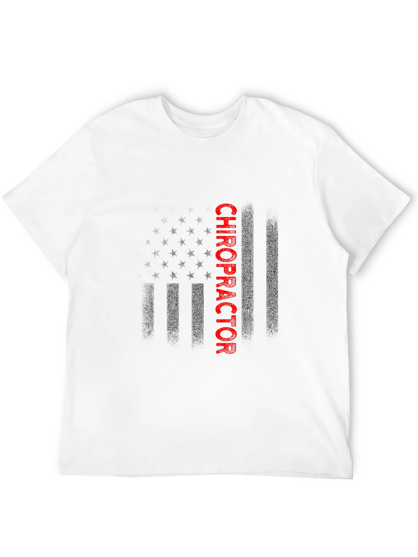 Chiropractor American Flag T-Shirt