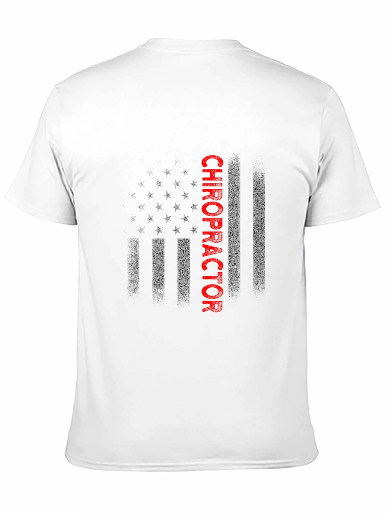 Chiropractor American Flag T-Shirt