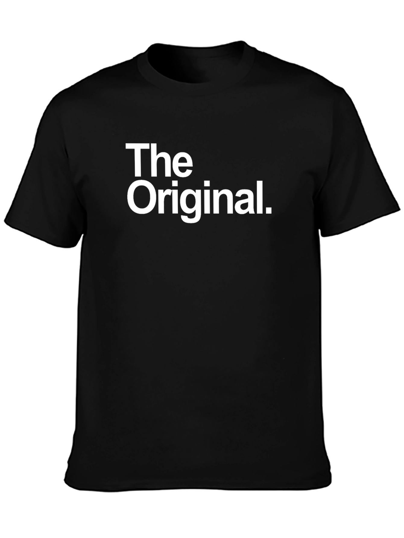 The Original Graphic Tee - Black Cotton Shirt