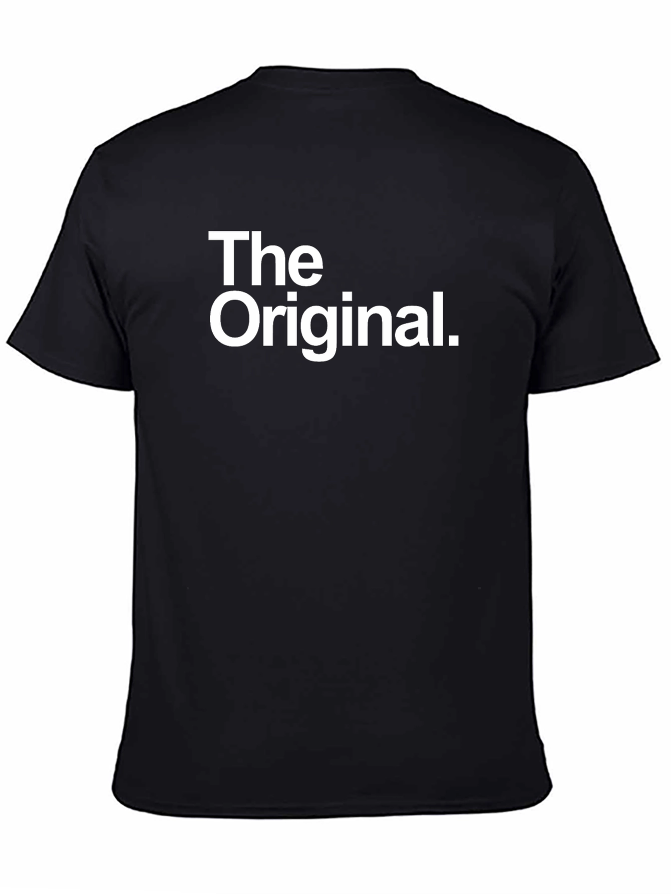 The Original Graphic Tee - Black Cotton Shirt