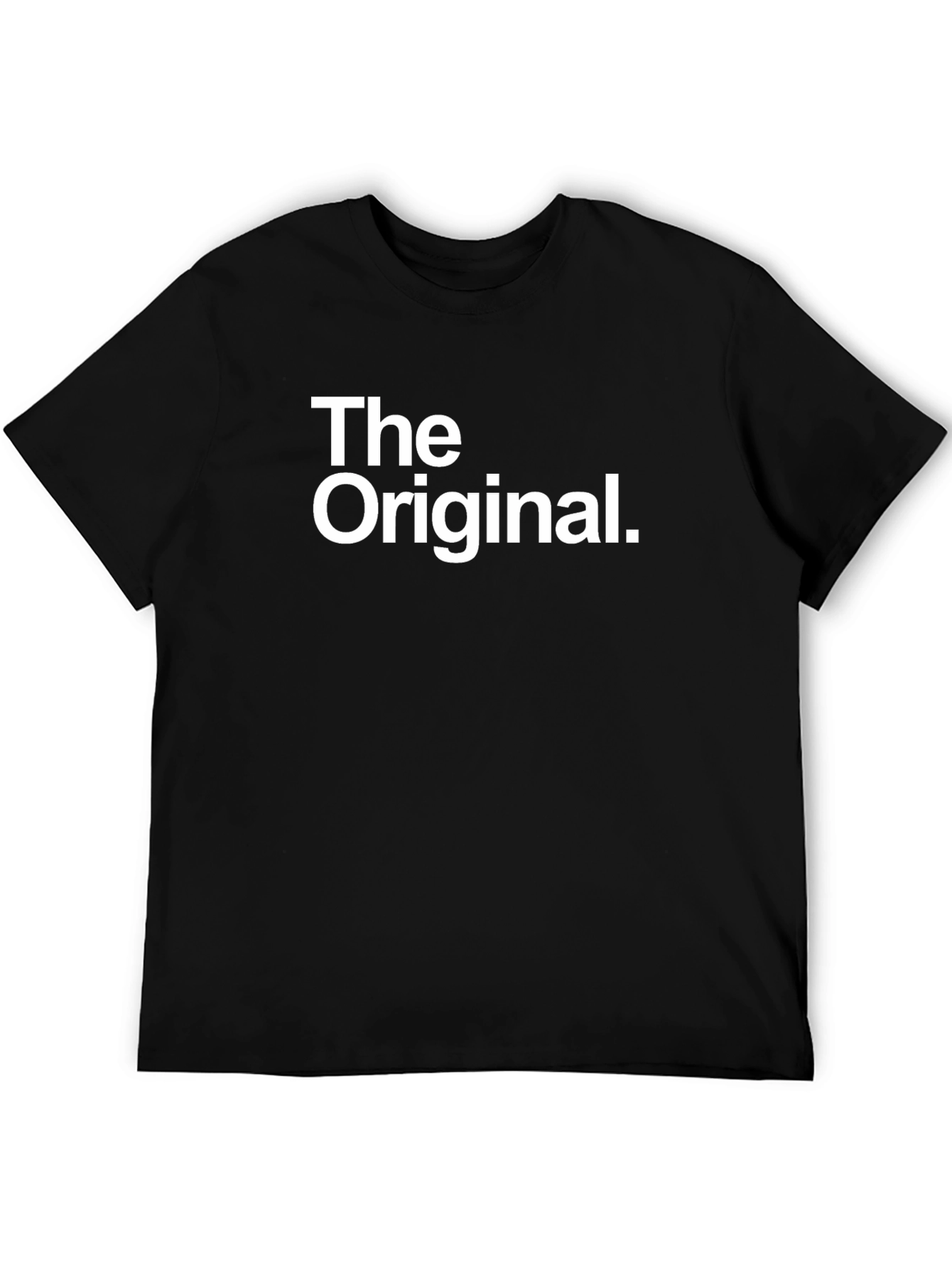 The Original Graphic Tee - Black Cotton Shirt