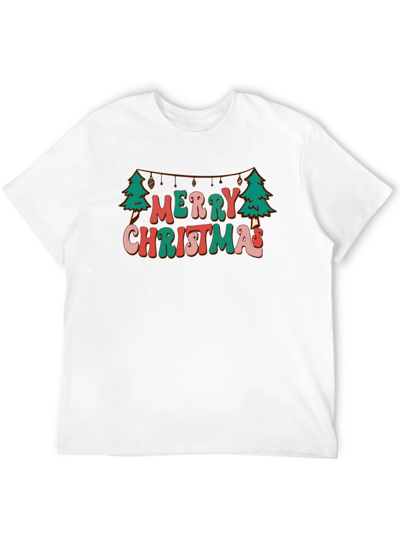 Retro Merry Christmas Graphic Tee