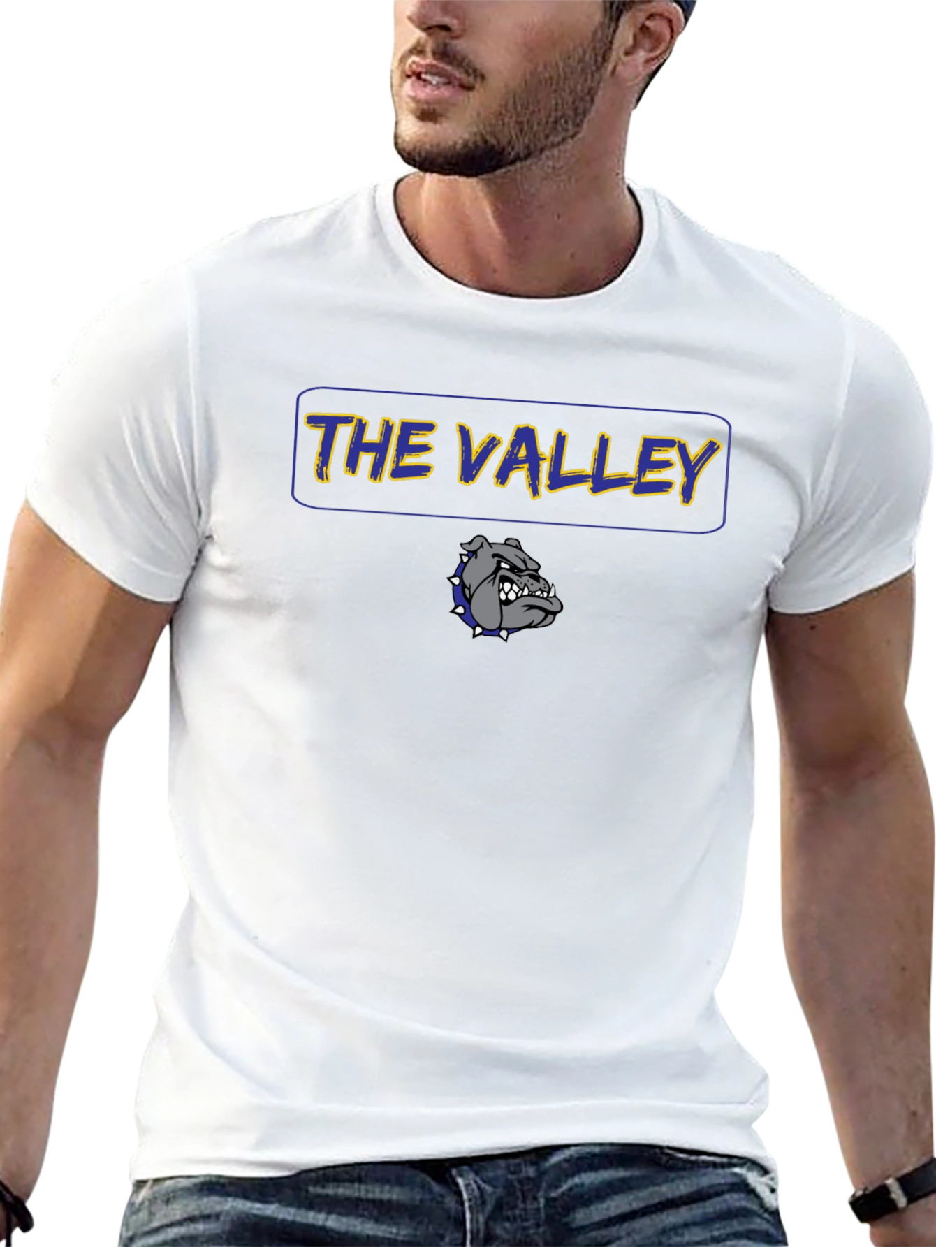 The Valley Bulldog Graphic Tee - Black