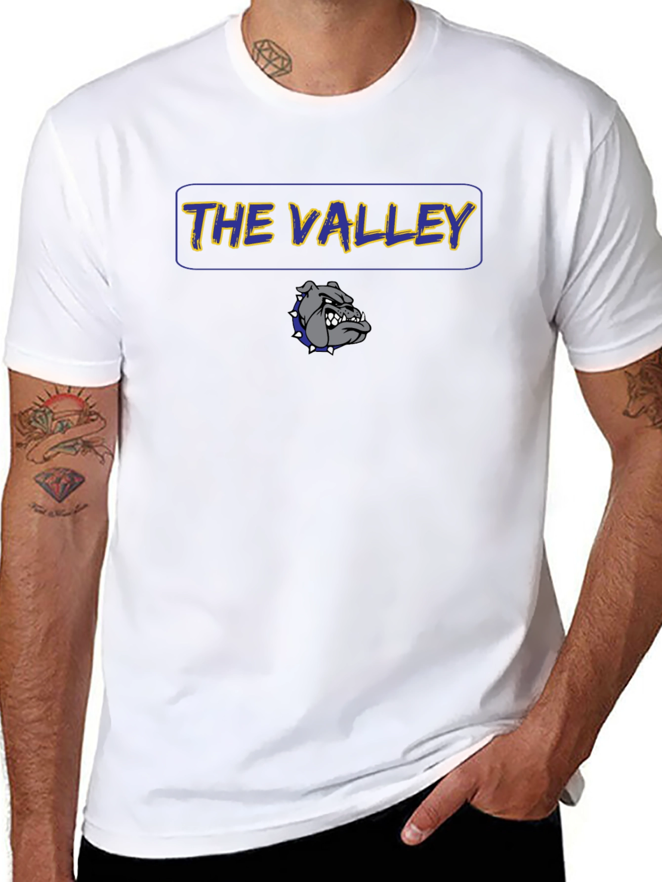 The Valley Bulldog Graphic Tee - Black