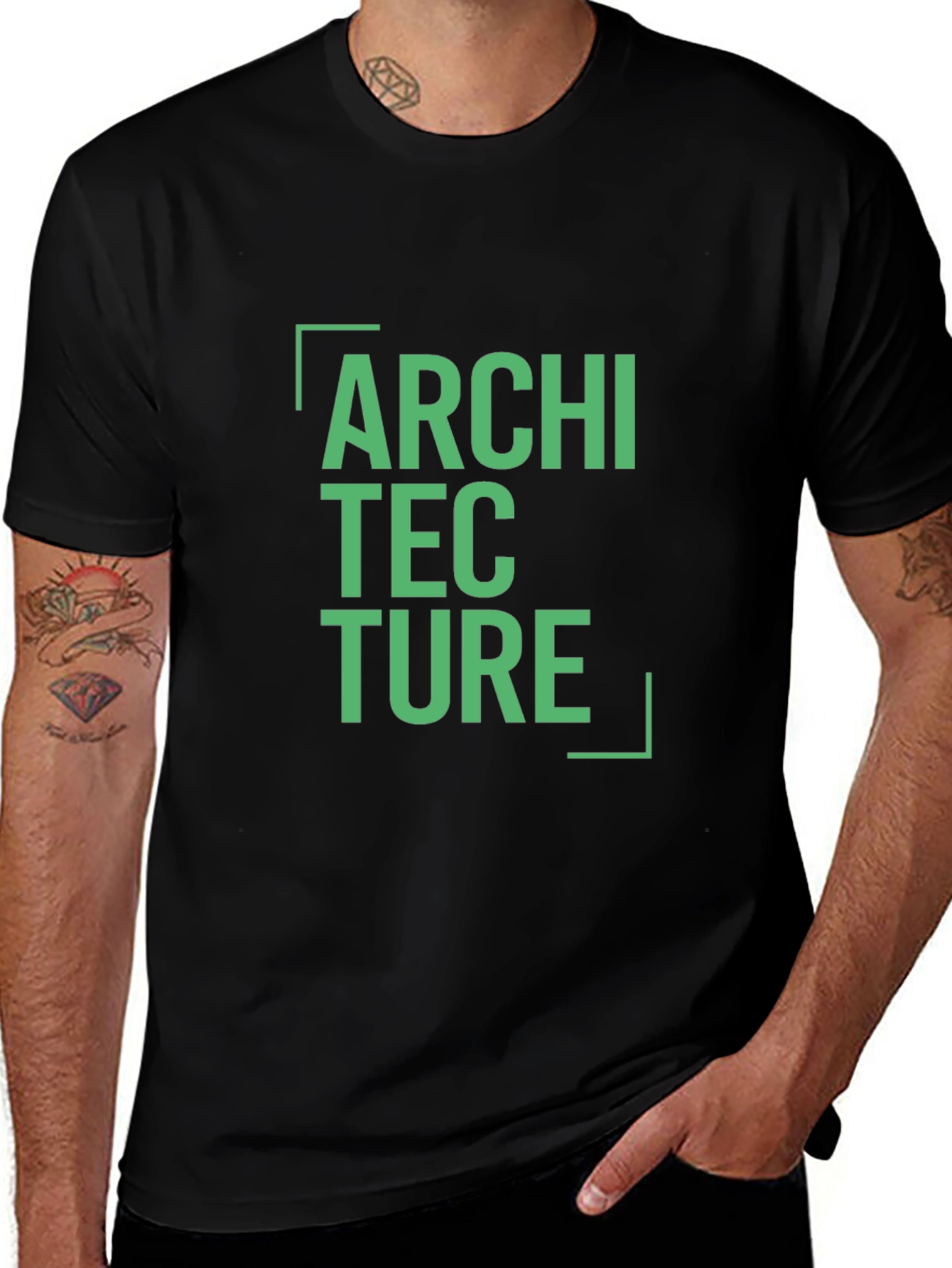 Architecture Graphic Tee - Cool Designer T-Shirt