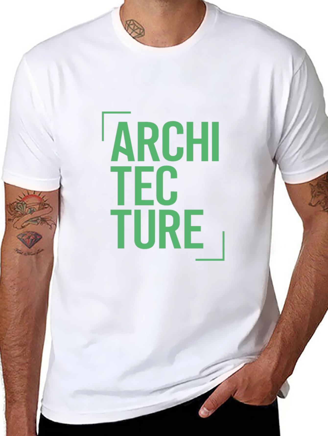 Architecture Graphic Tee - Cool Designer T-Shirt