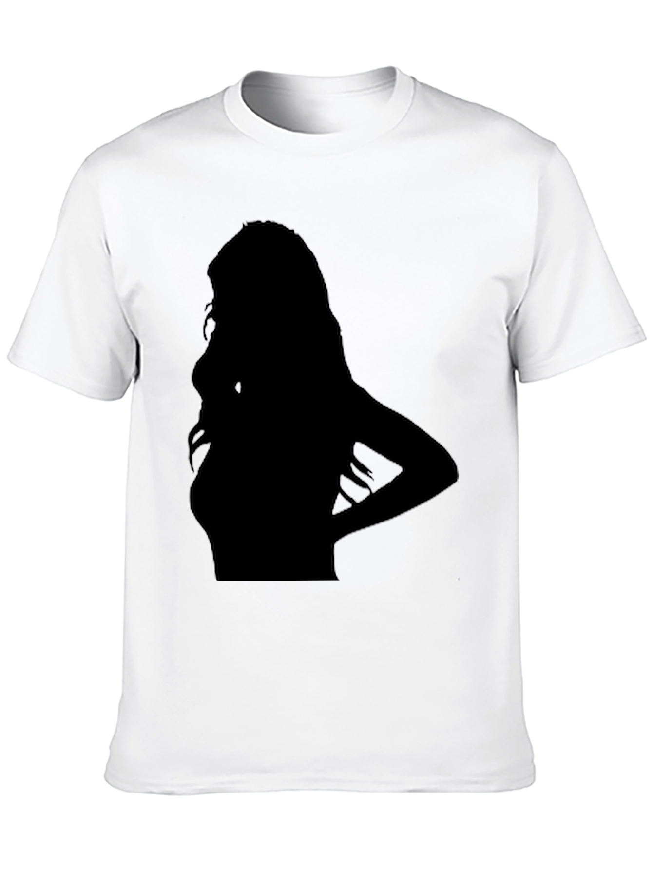 Silhouette Graphic Black T-Shirt