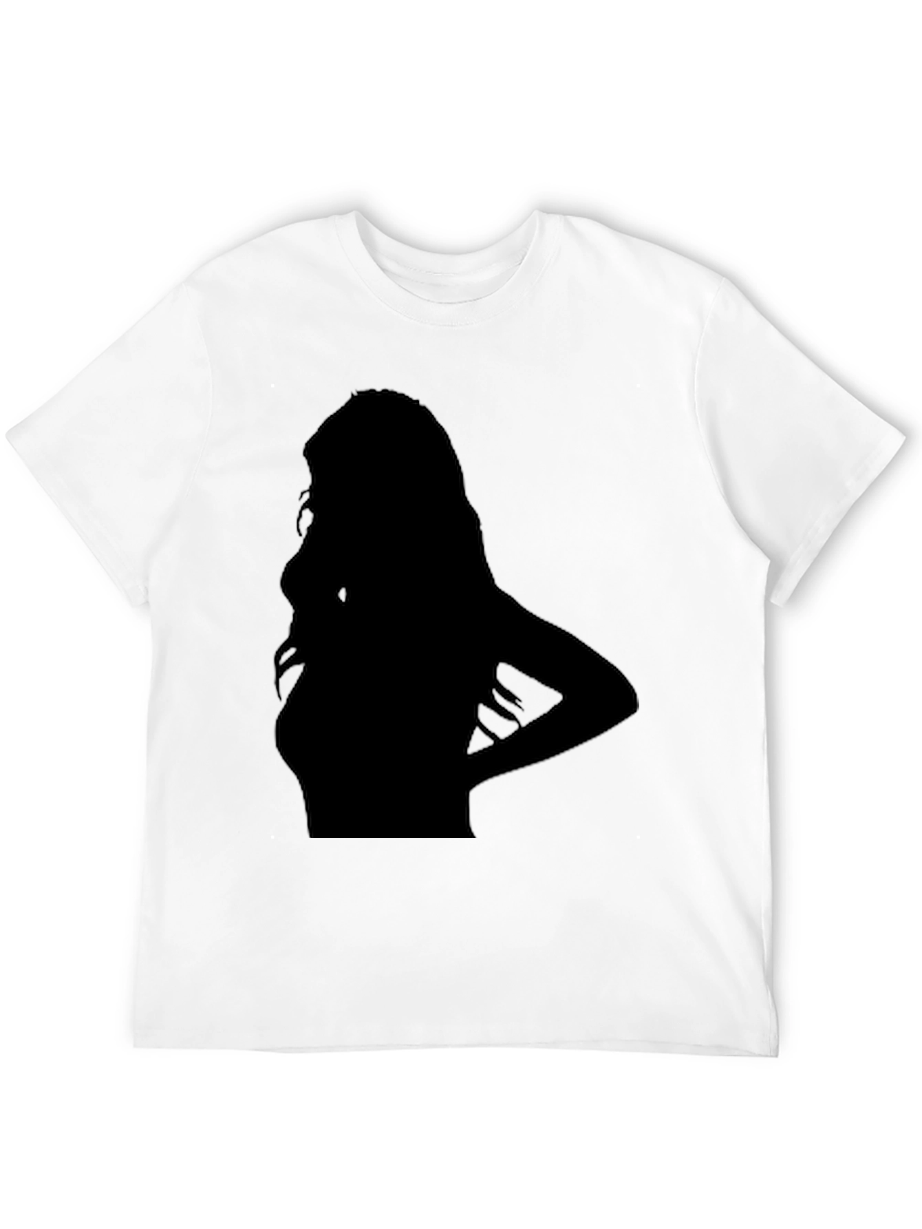 Silhouette Graphic Black T-Shirt