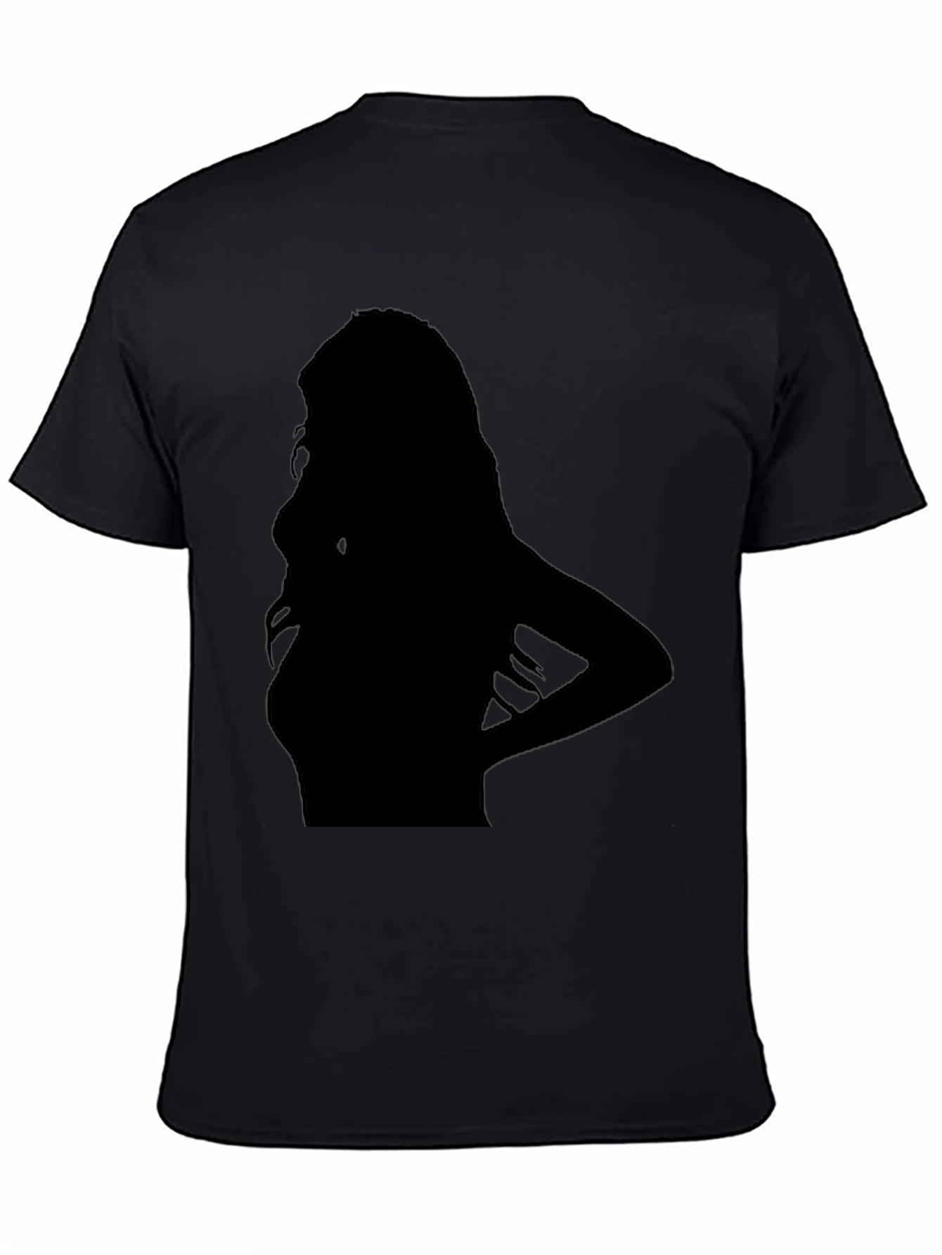 Silhouette Graphic Black T-Shirt