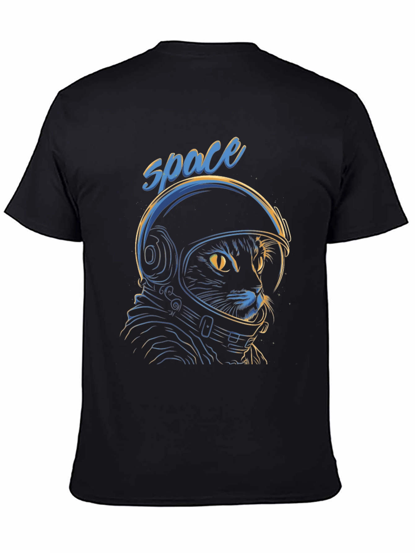 Space Cat T-Shirt - Astronaut Kitty