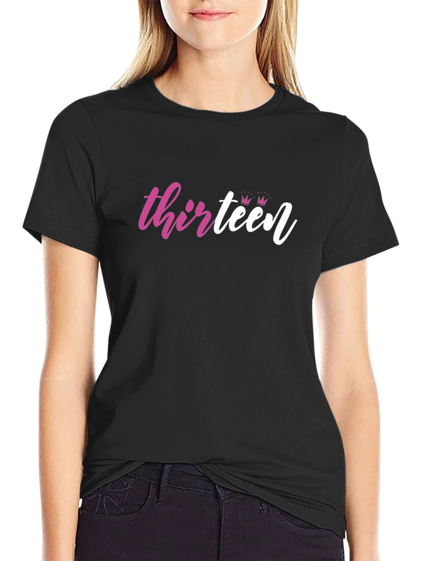 Thirteen Crown Graphic Tee - Birthday Gift