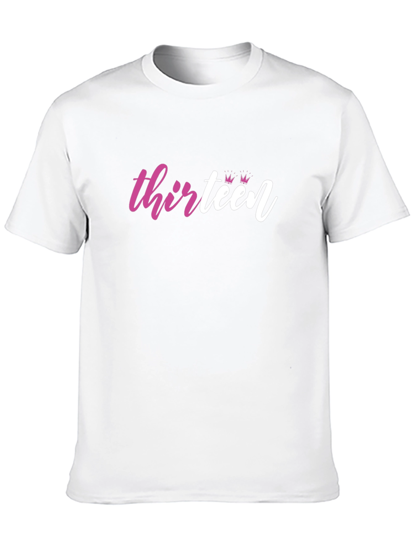 Thirteen Crown Graphic Tee - Birthday Gift