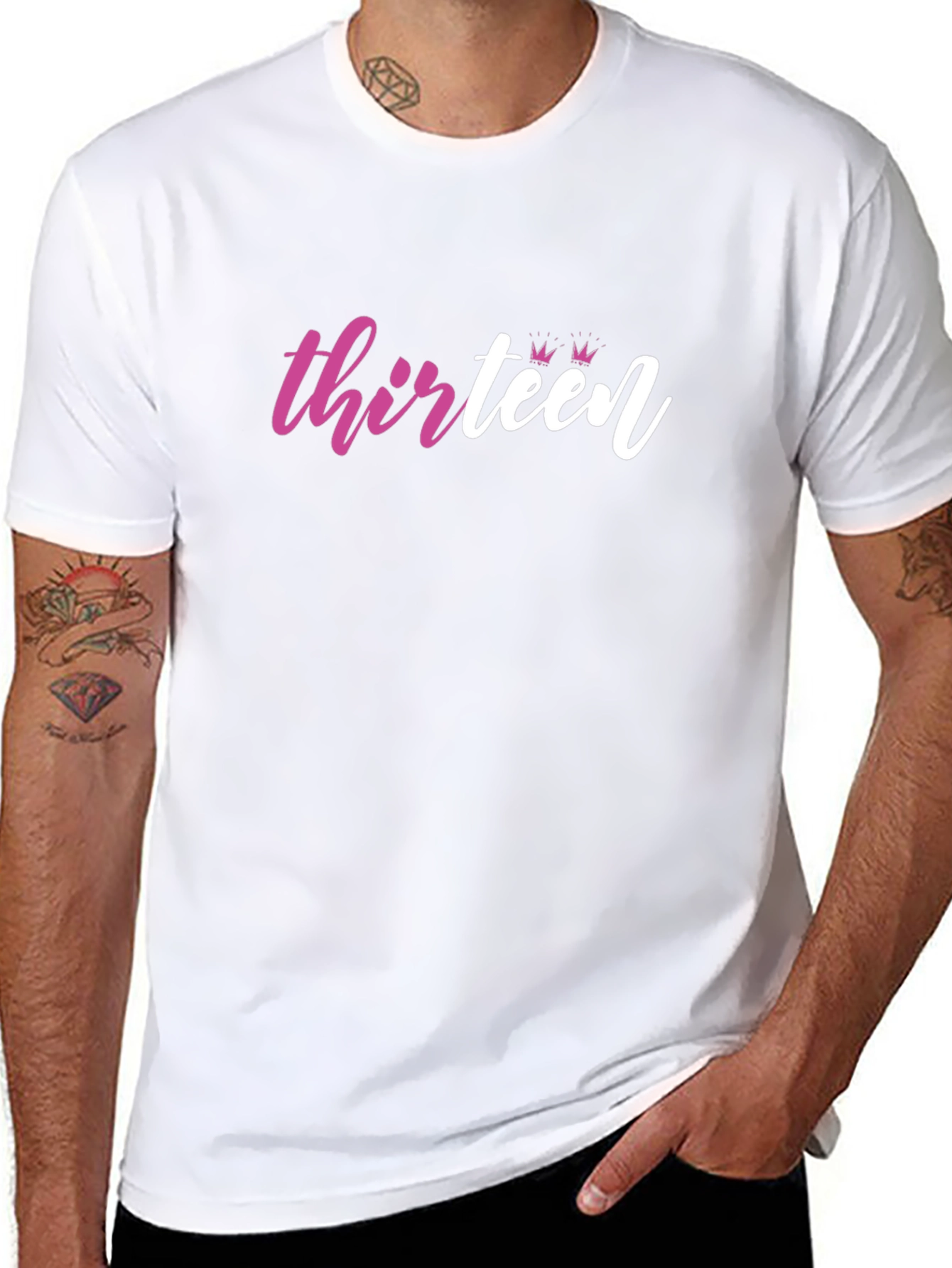 Thirteen Crown Graphic Tee - Birthday Gift