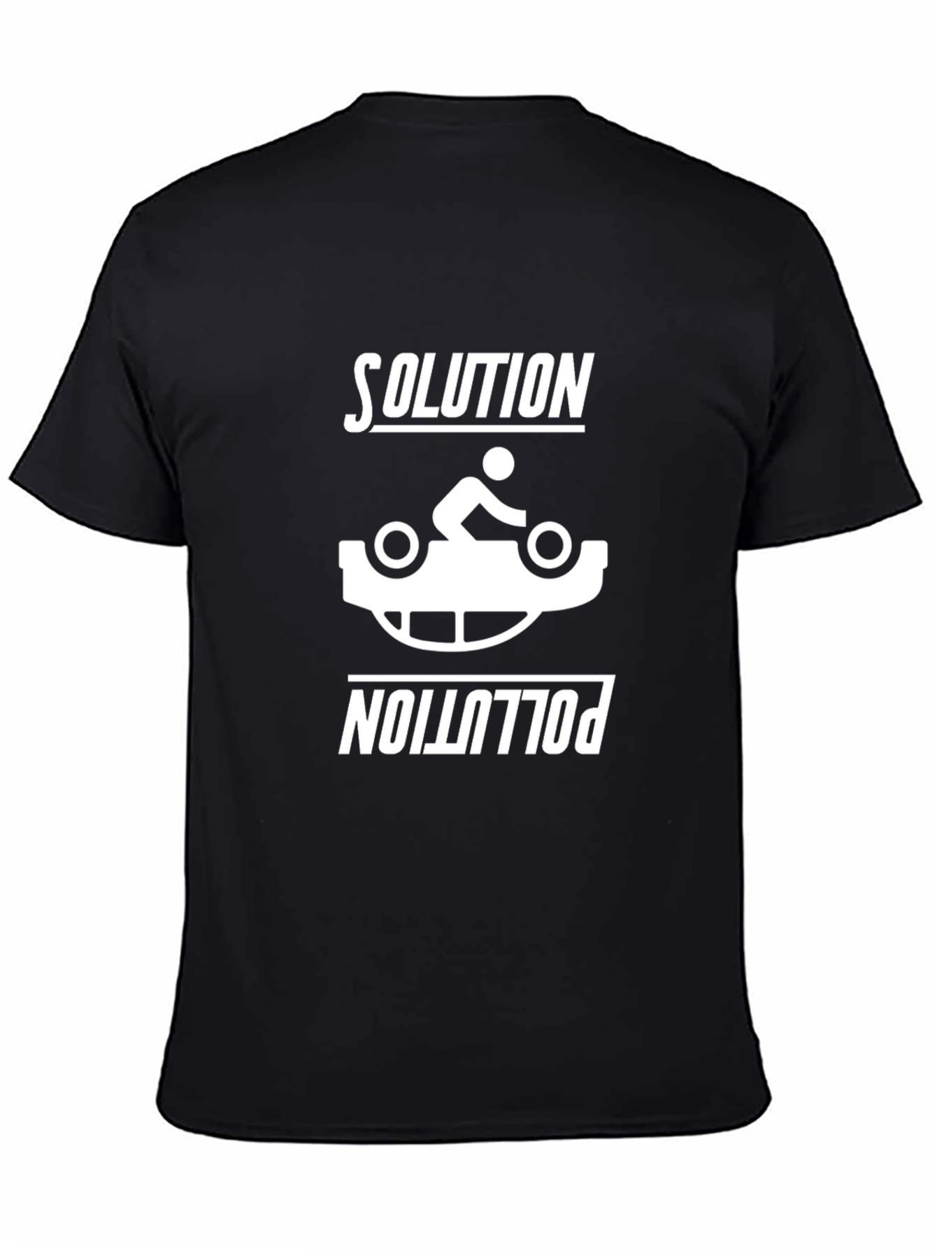 Solution Pollution Bike T-Shirt - Unisex