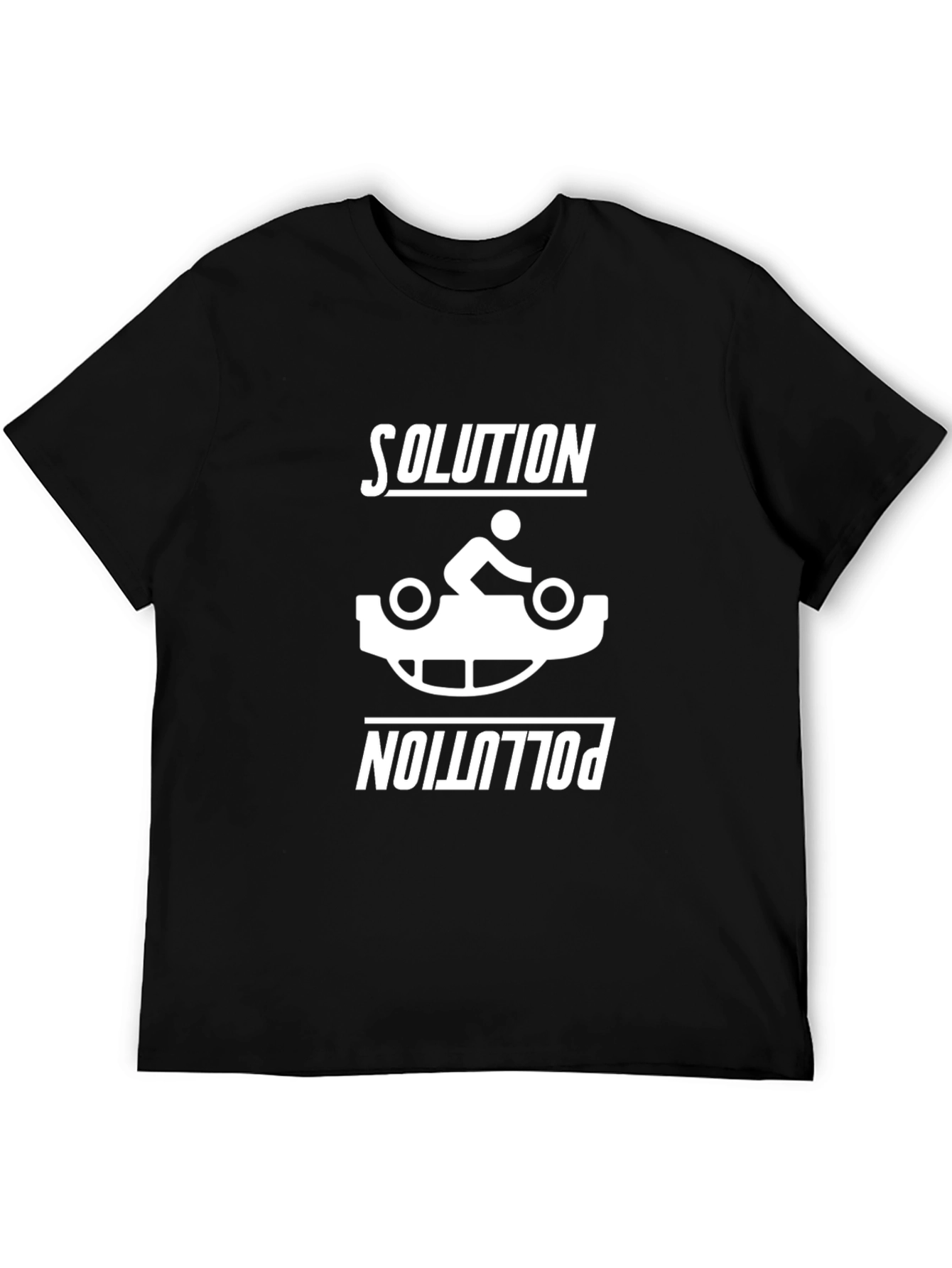 Solution Pollution Bike T-Shirt - Unisex