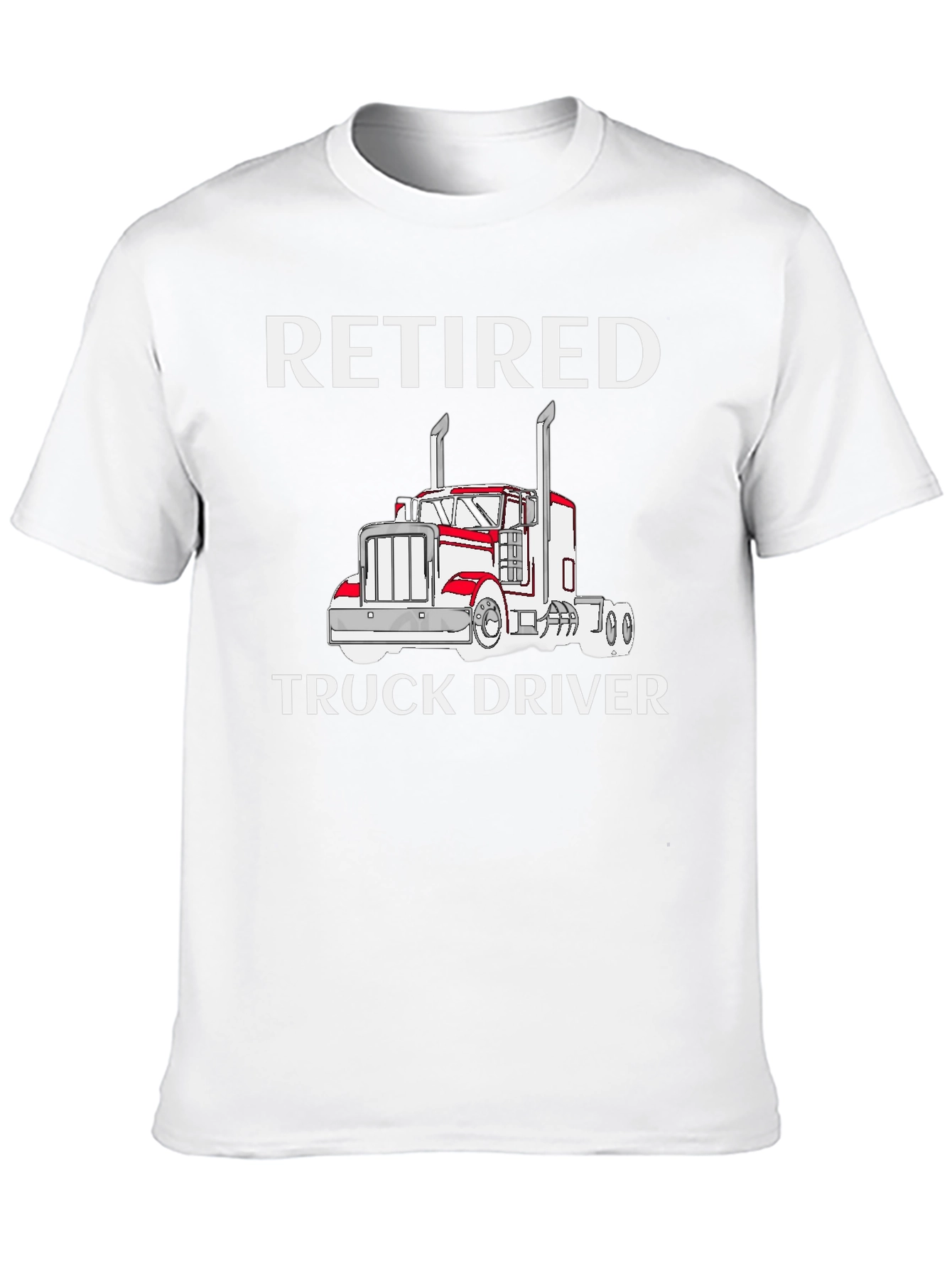 Retired Truck Driver Graphic Tee