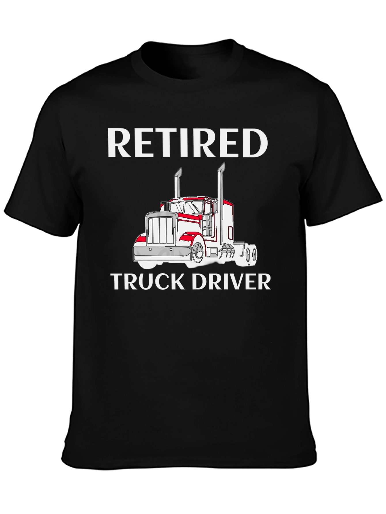Retired Truck Driver Graphic Tee