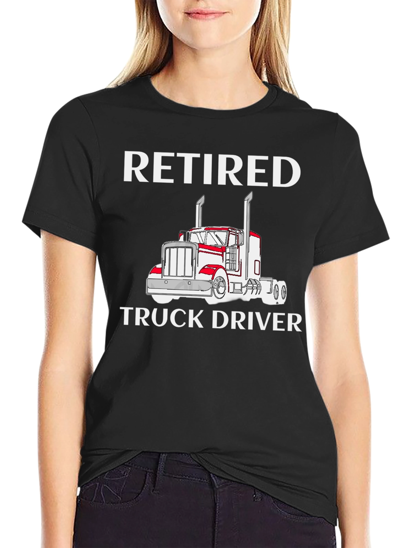 Retired Truck Driver Graphic Tee