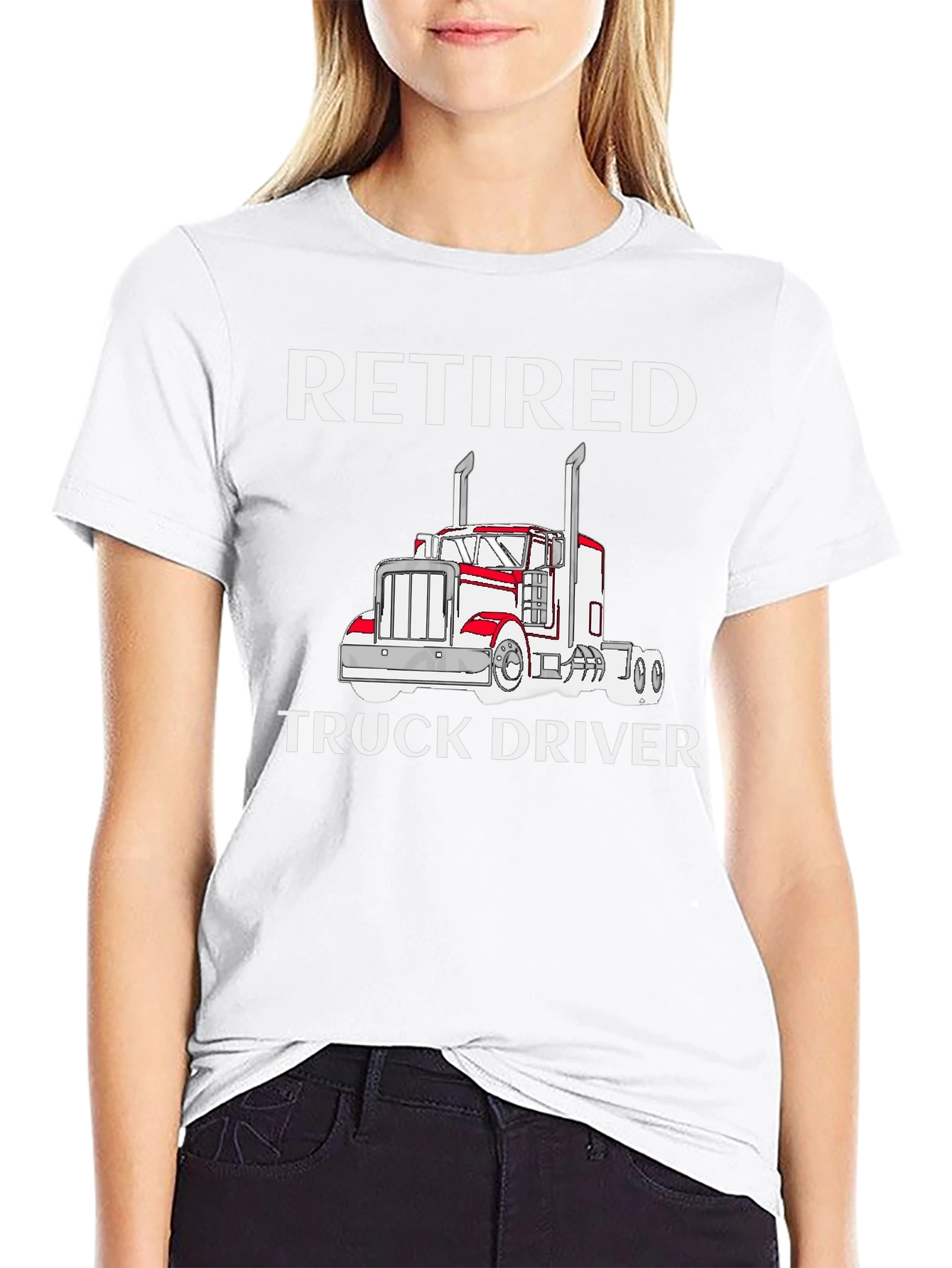 Retired Truck Driver Graphic Tee