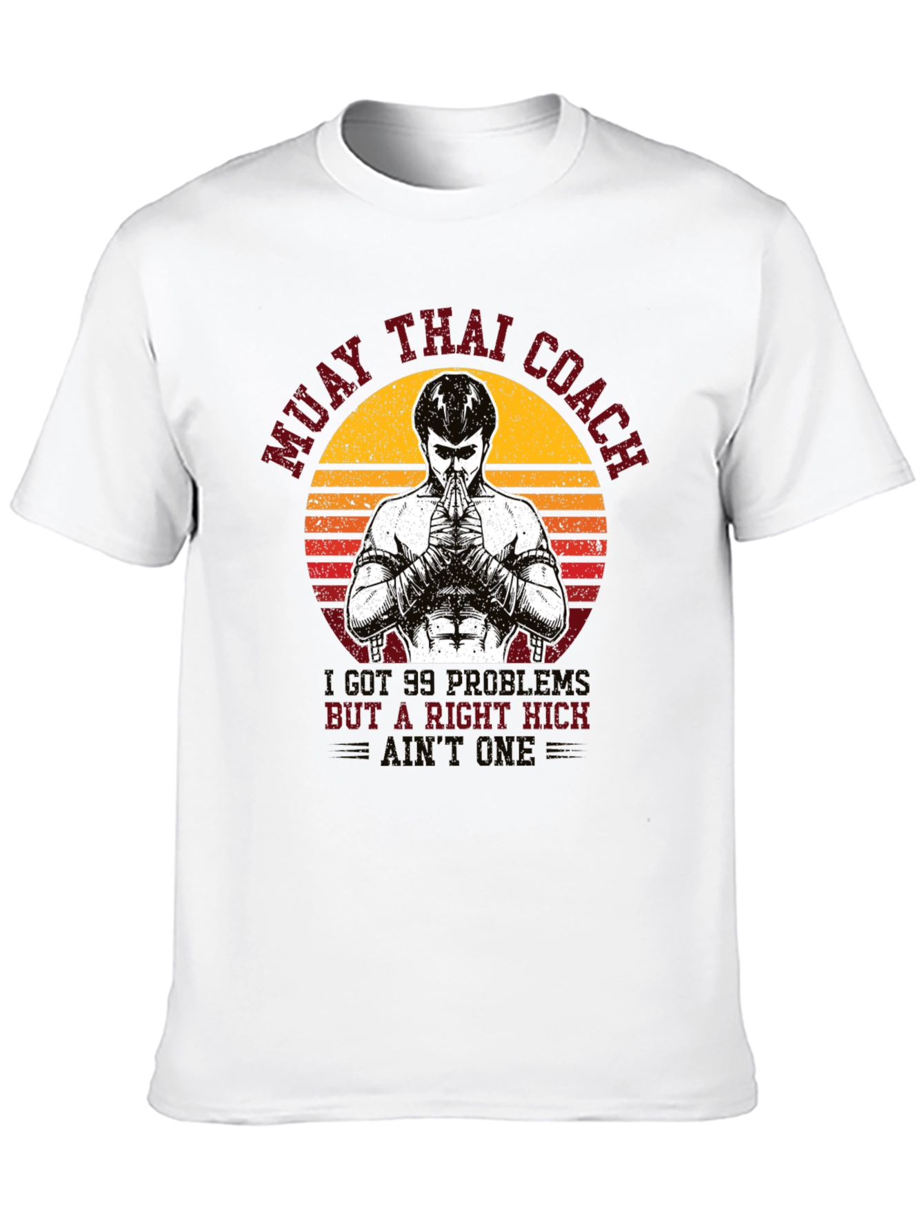 Muay Thai Coach Graphic T-Shirt