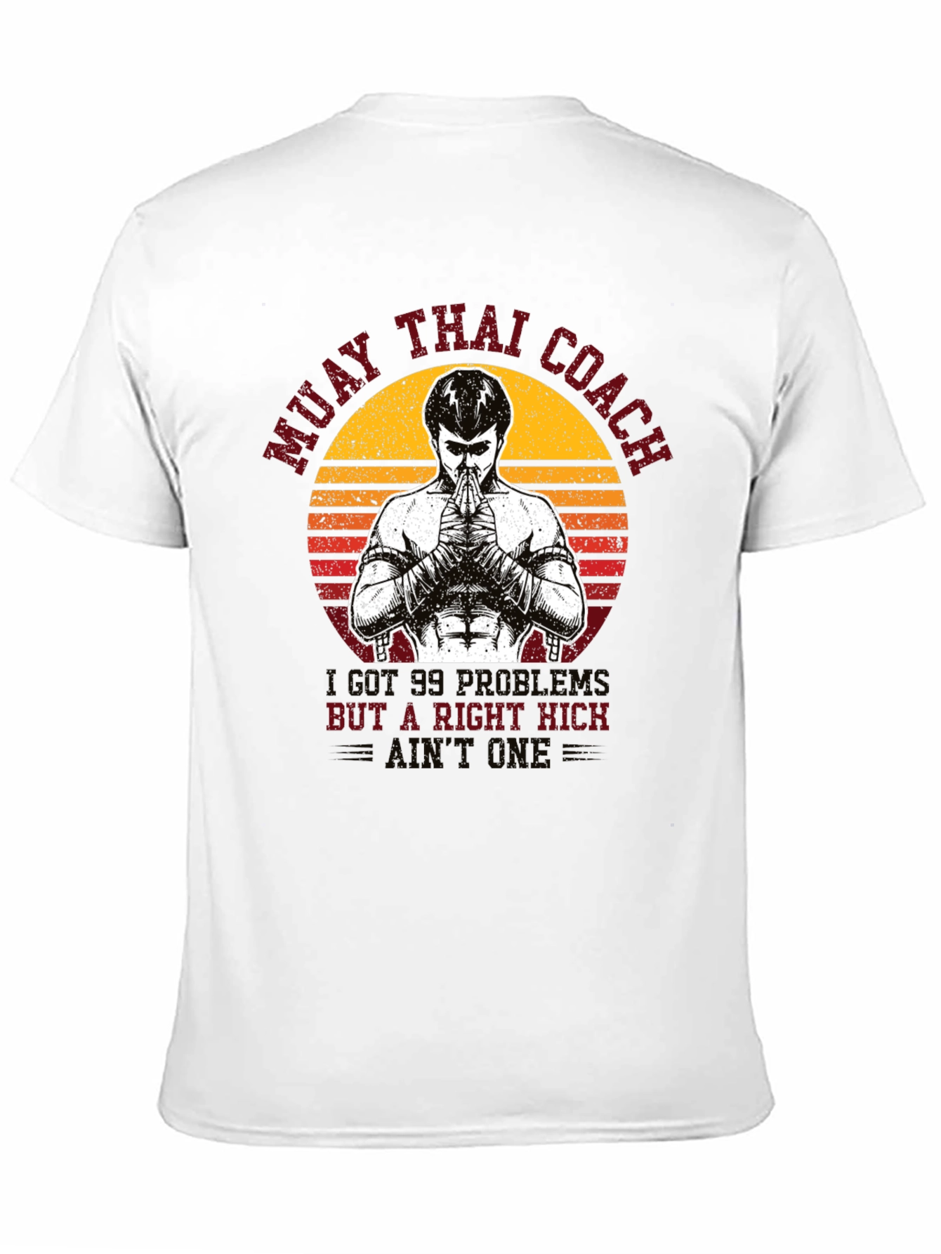Muay Thai Coach Graphic T-Shirt