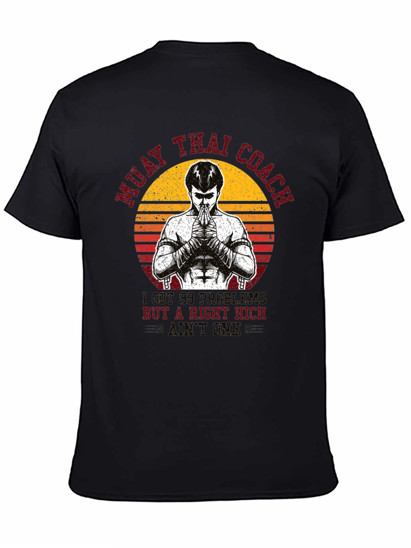 Muay Thai Coach Graphic T-Shirt