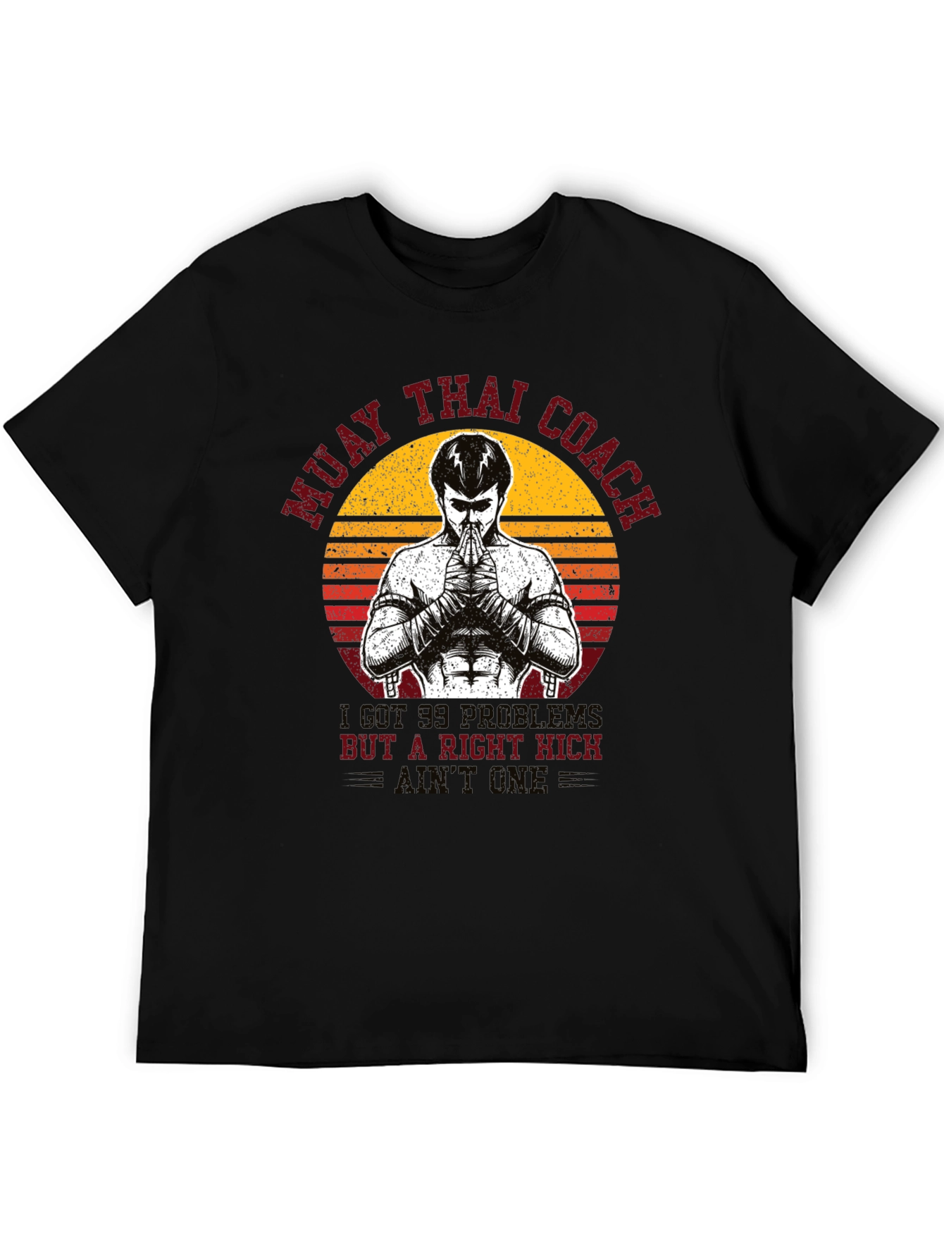 Muay Thai Coach Graphic T-Shirt